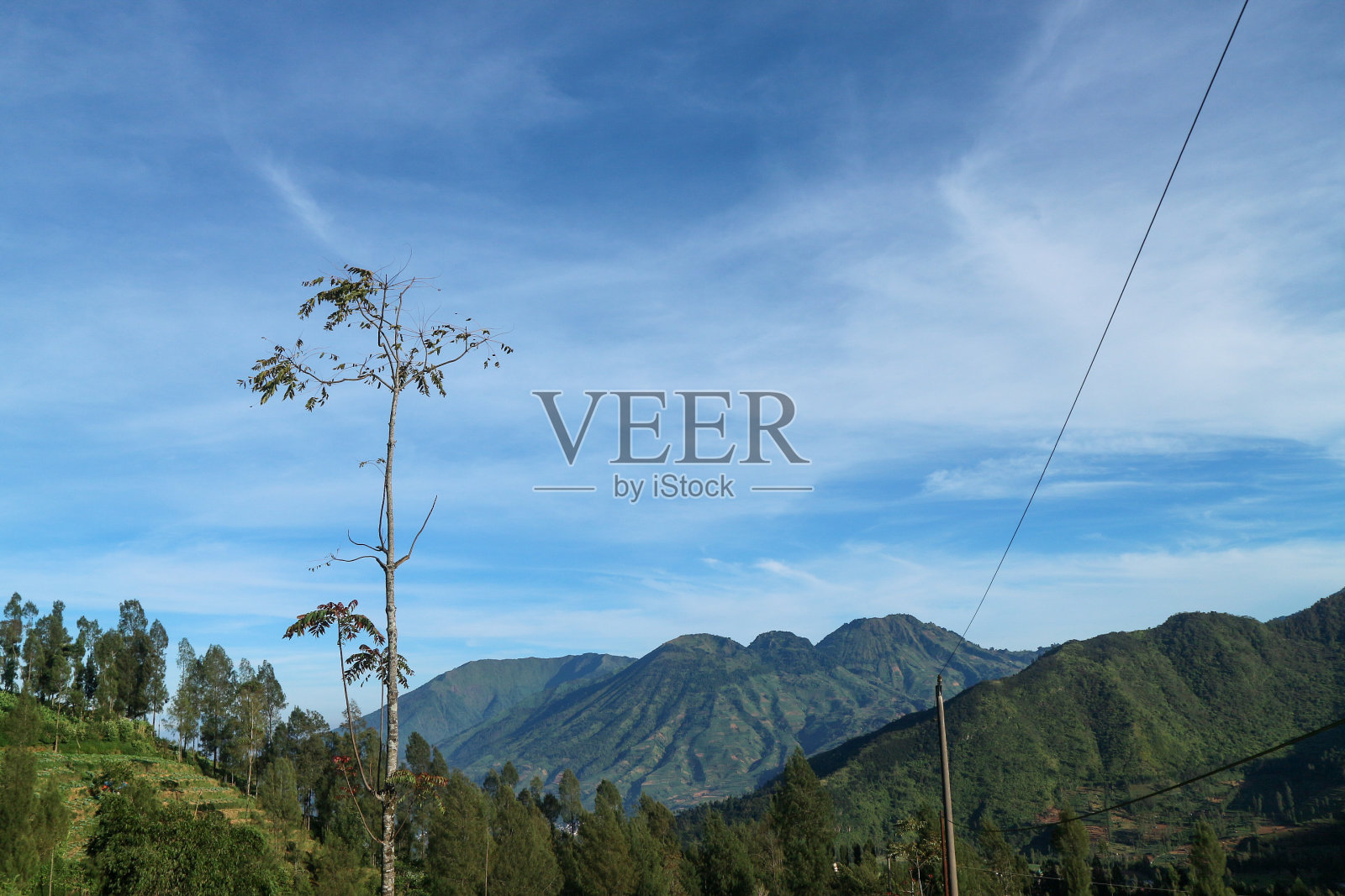 Sumbing山照片摄影图片