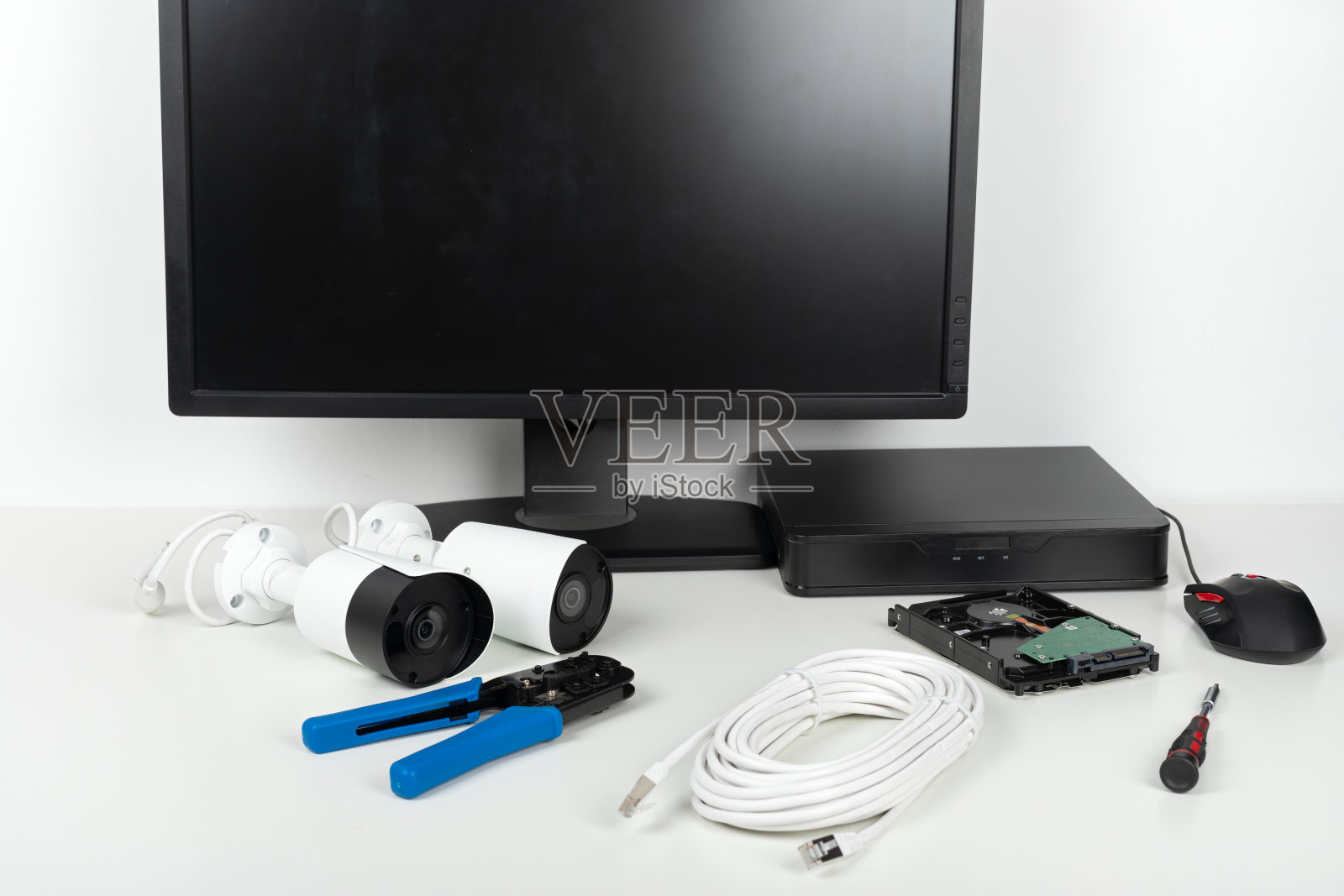 摄像头安装照片摄影图片