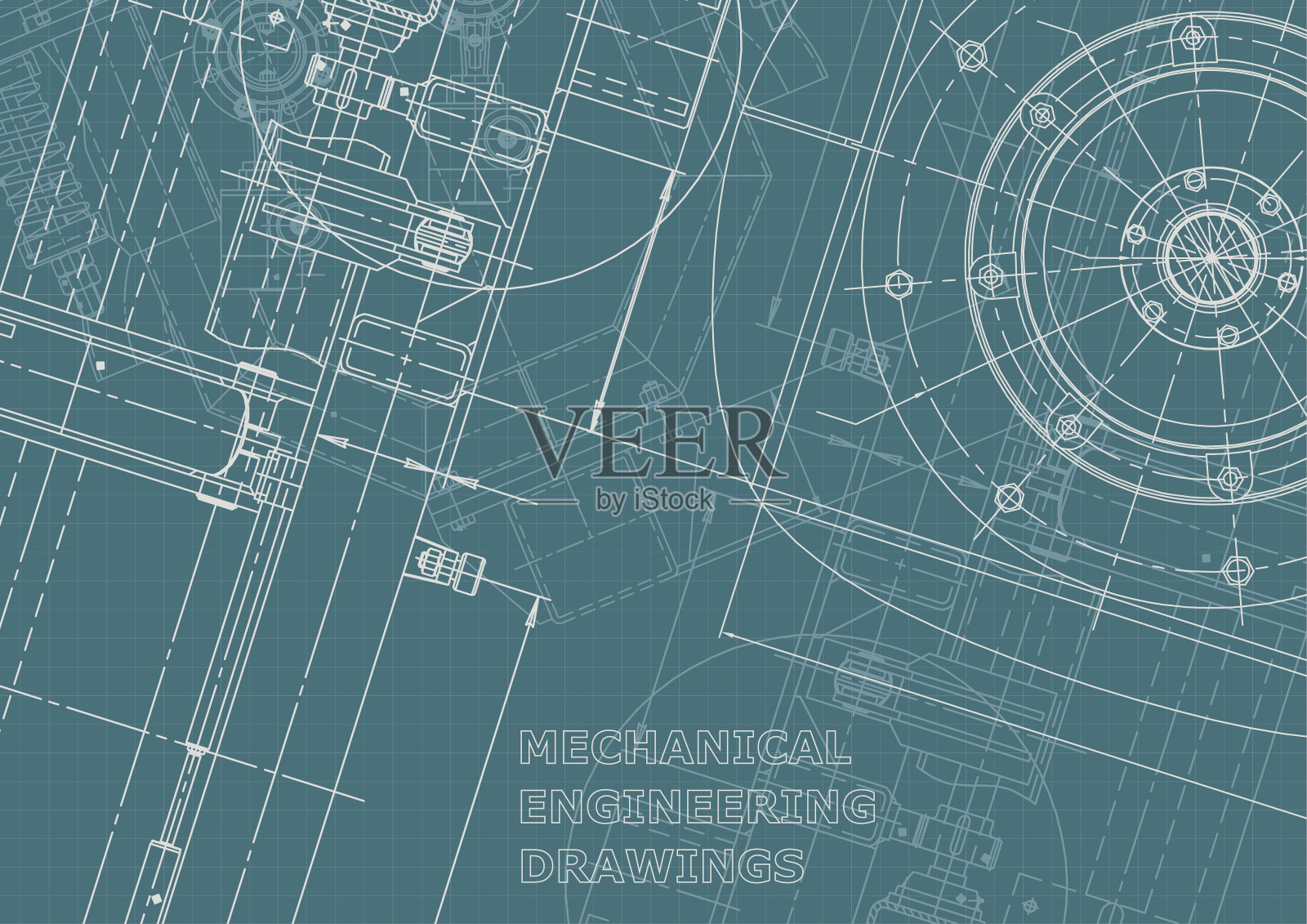 企业形象，计划，草图。技术插图,背景插画图片素材