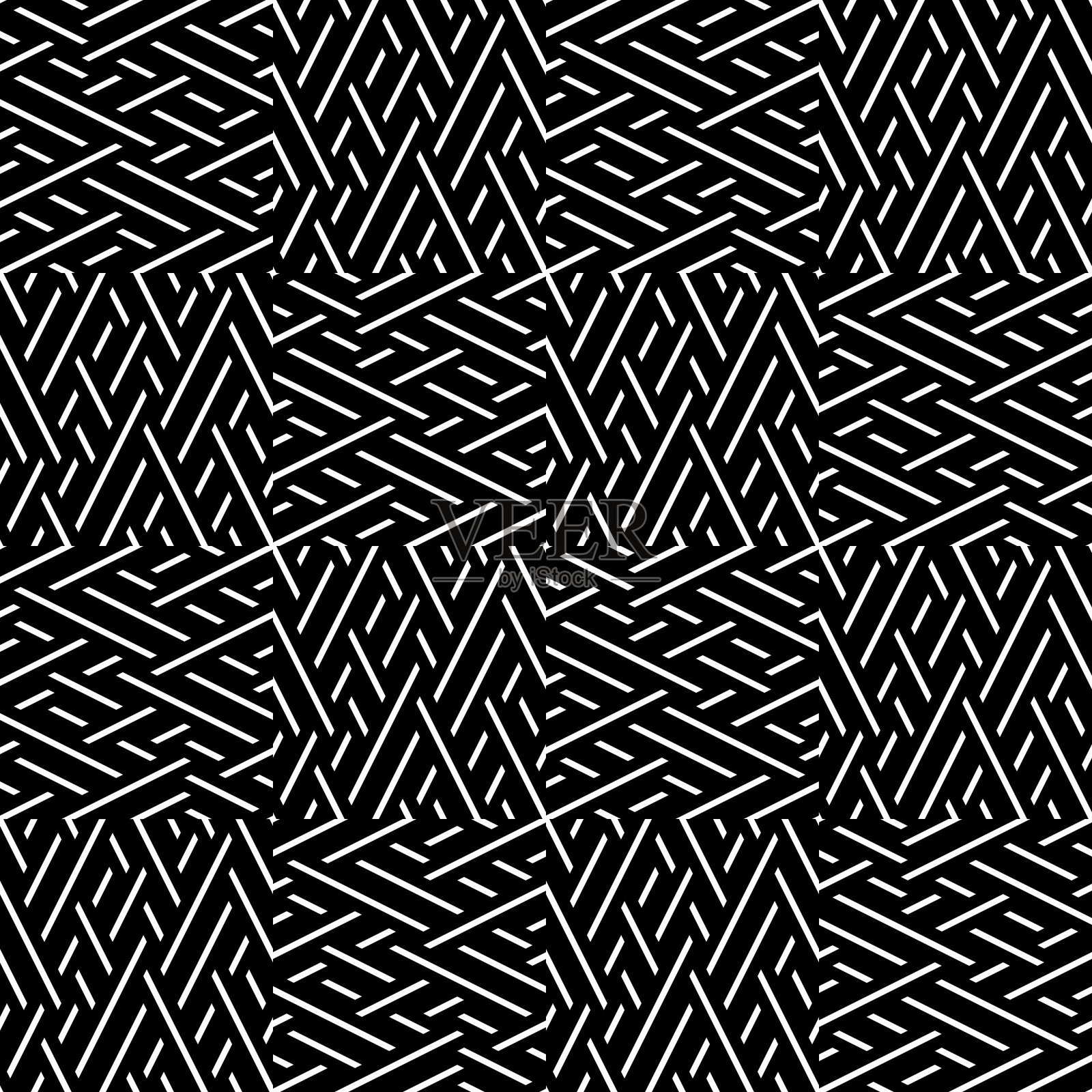 无缝模式与斜白色段插画图片素材