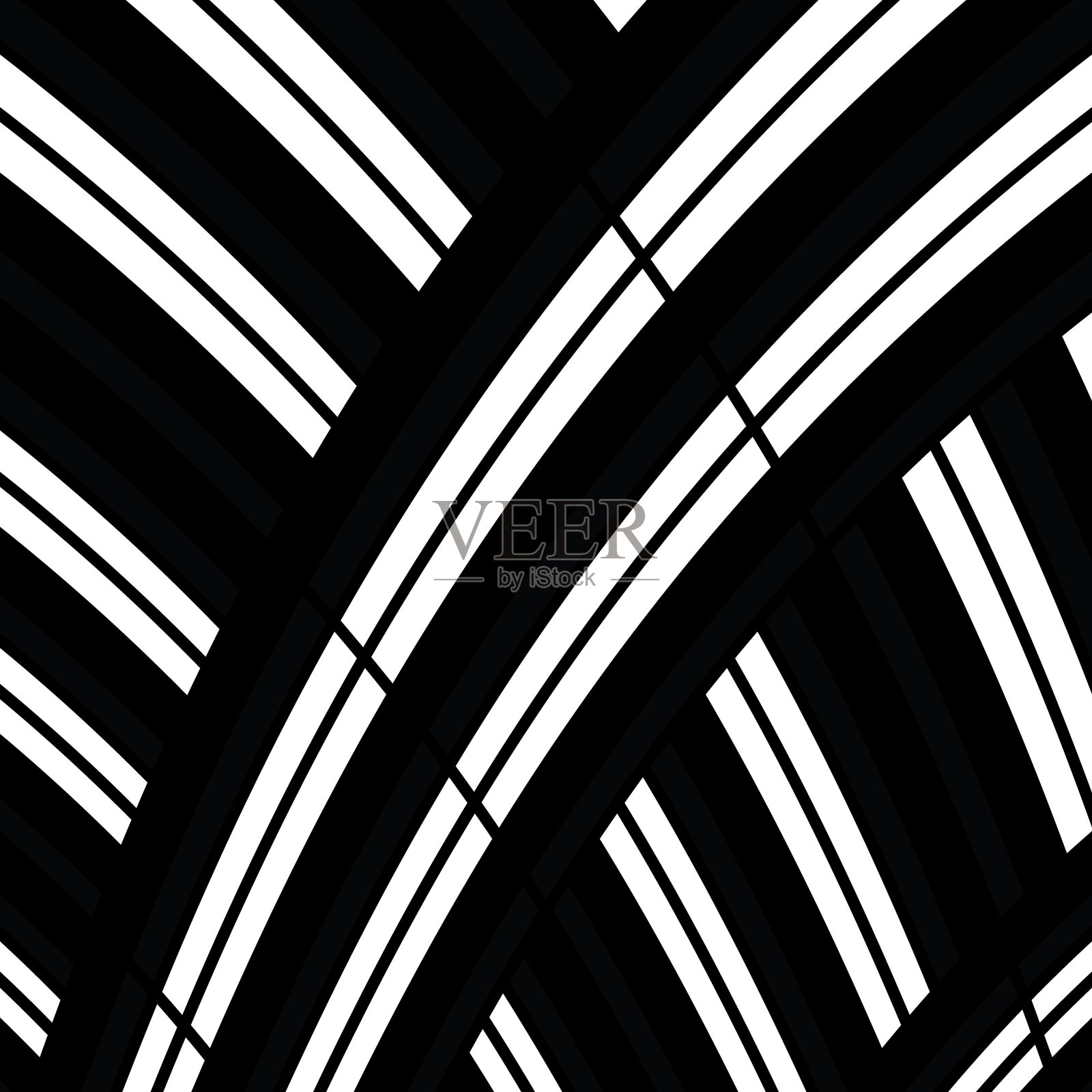 无缝模式与凸出斜白色节插画图片素材