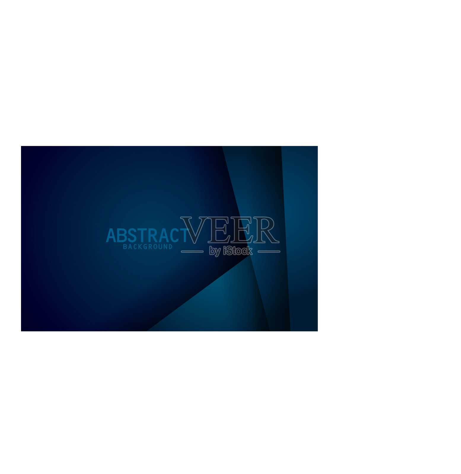 深蓝色的背景重叠层插画图片素材