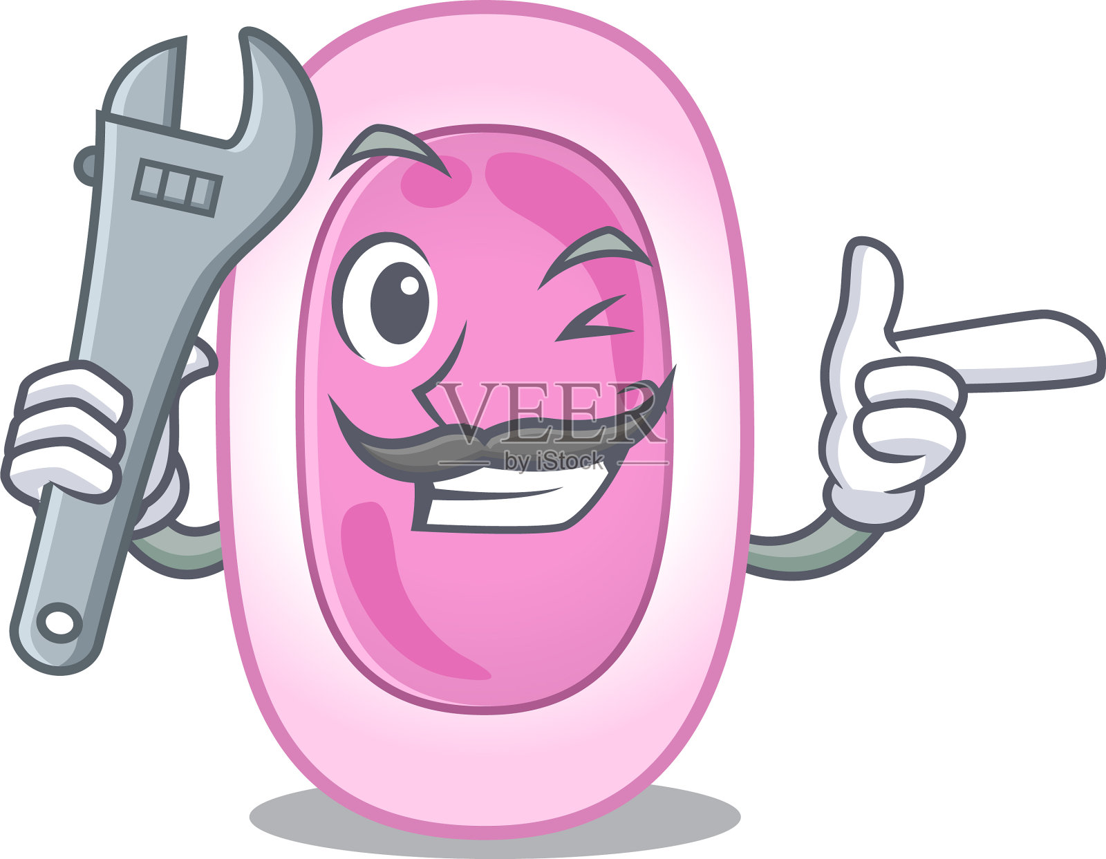 图片百日咳技工吉祥物设计元素图片