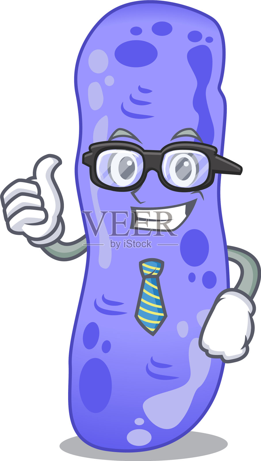 一个优雅的军团商人吉祥物设计设计元素图片