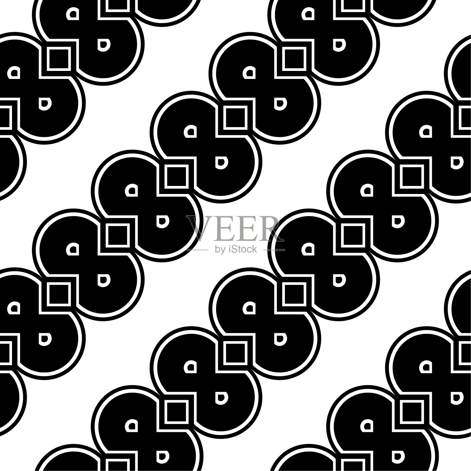 设计无缝之字形图案插画图片素材