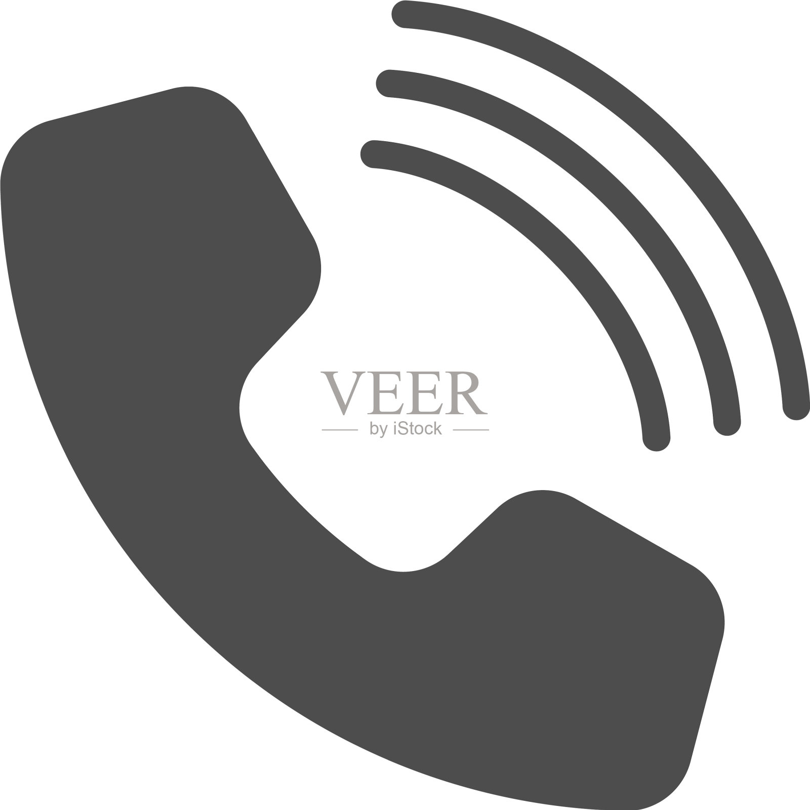 电话图标标志设计元素图片