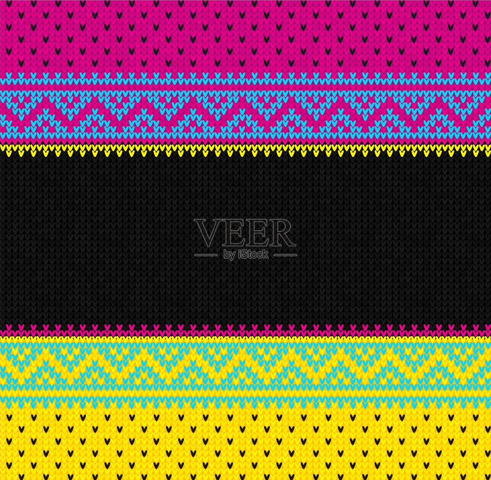 丑陋的毛衣，圣诞晚会的快乐装饰品插画图片素材