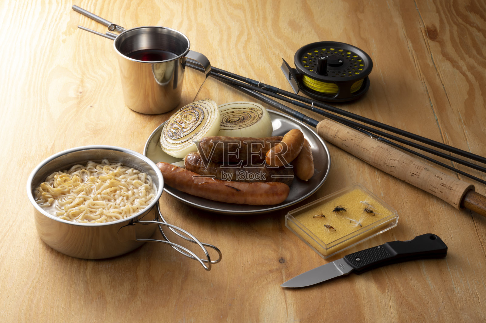 野营餐照片摄影图片