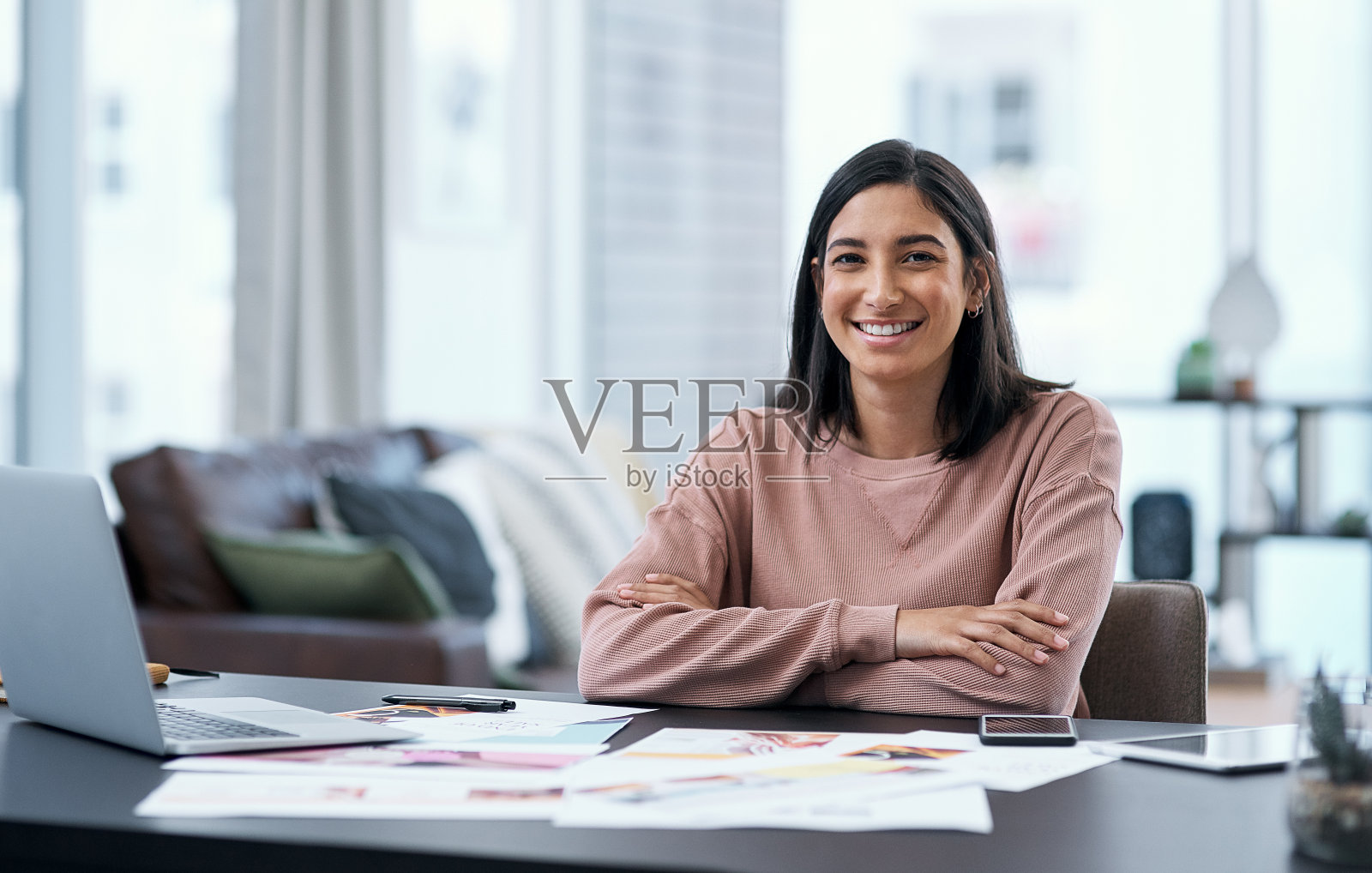 为自由职业的成功做好了准备照片摄影图片