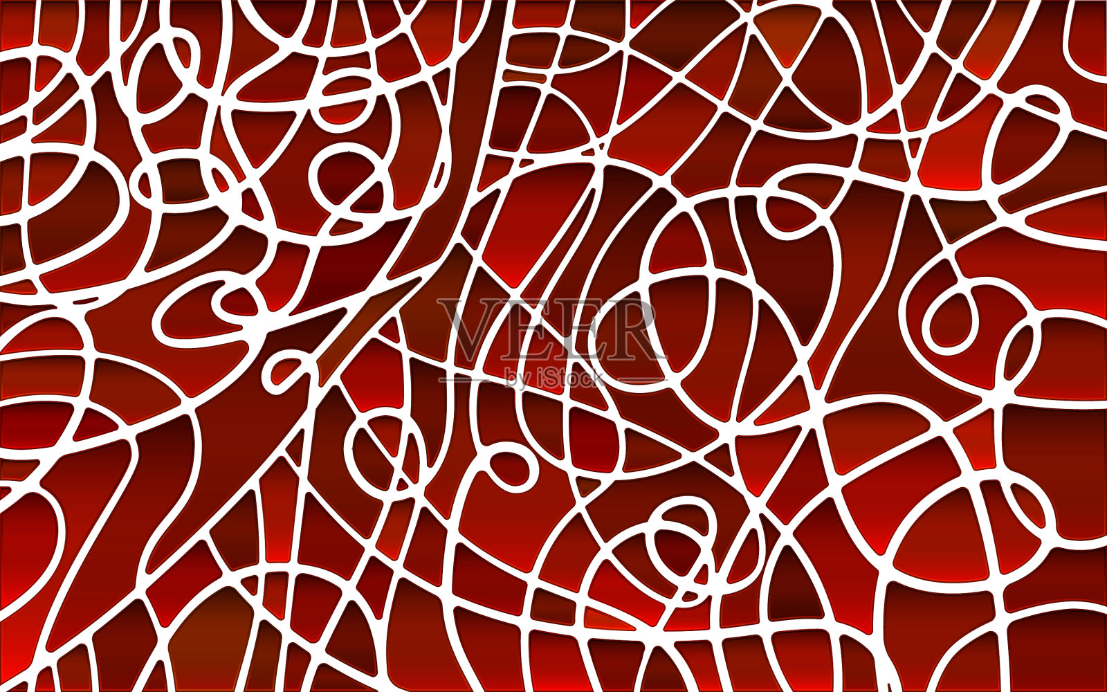 抽象彩色玻璃马赛克背景插画图片素材