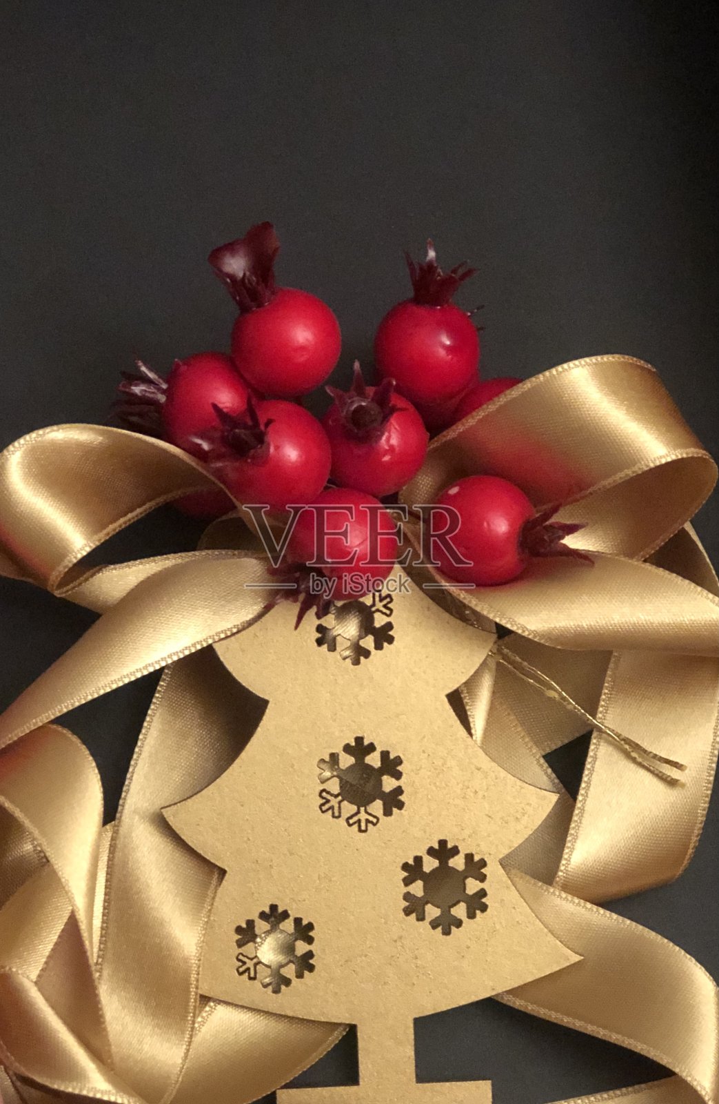 X圣诞礼物盒照片摄影图片