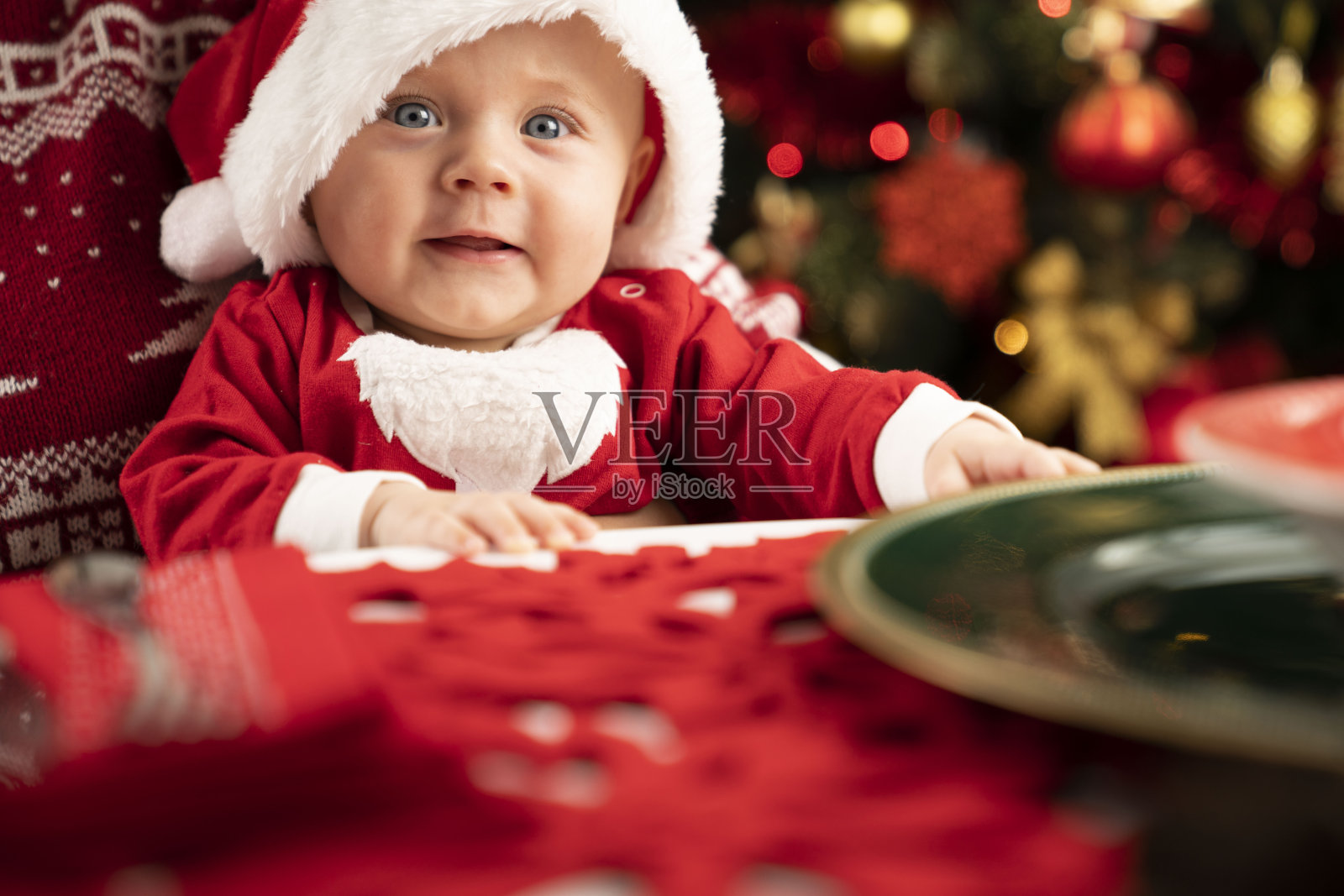 庆祝圣诞节。照片摄影图片