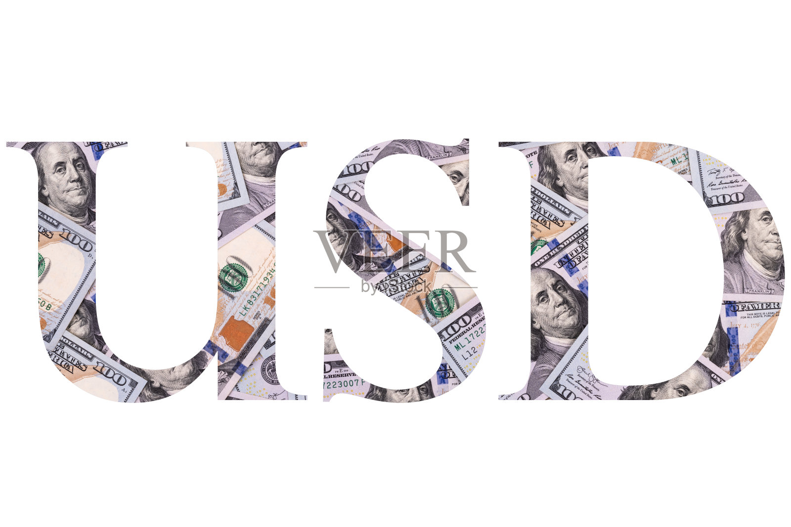 缩写美元照片摄影图片