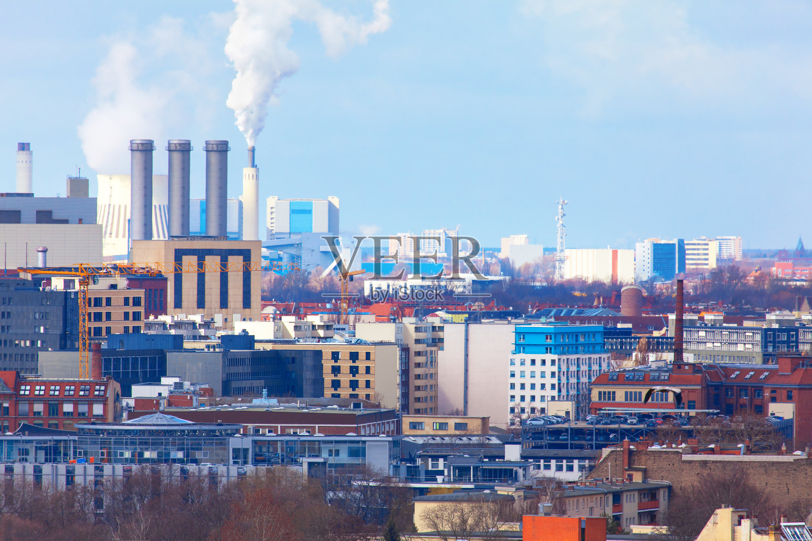 柏林工业区照片摄影图片