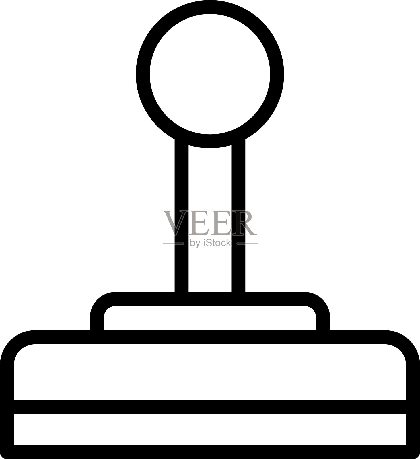 手柄线图标插画图片素材