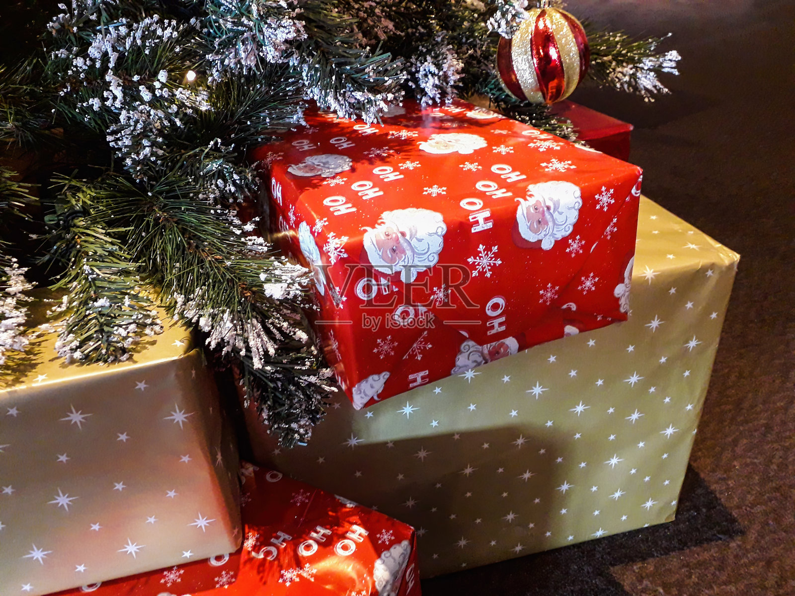 圣诞礼物照片摄影图片