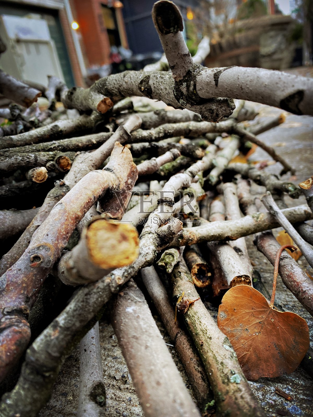 人行道上的棍子照片摄影图片