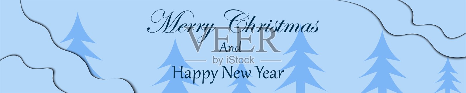 冬季横幅设计背景设计模板素材