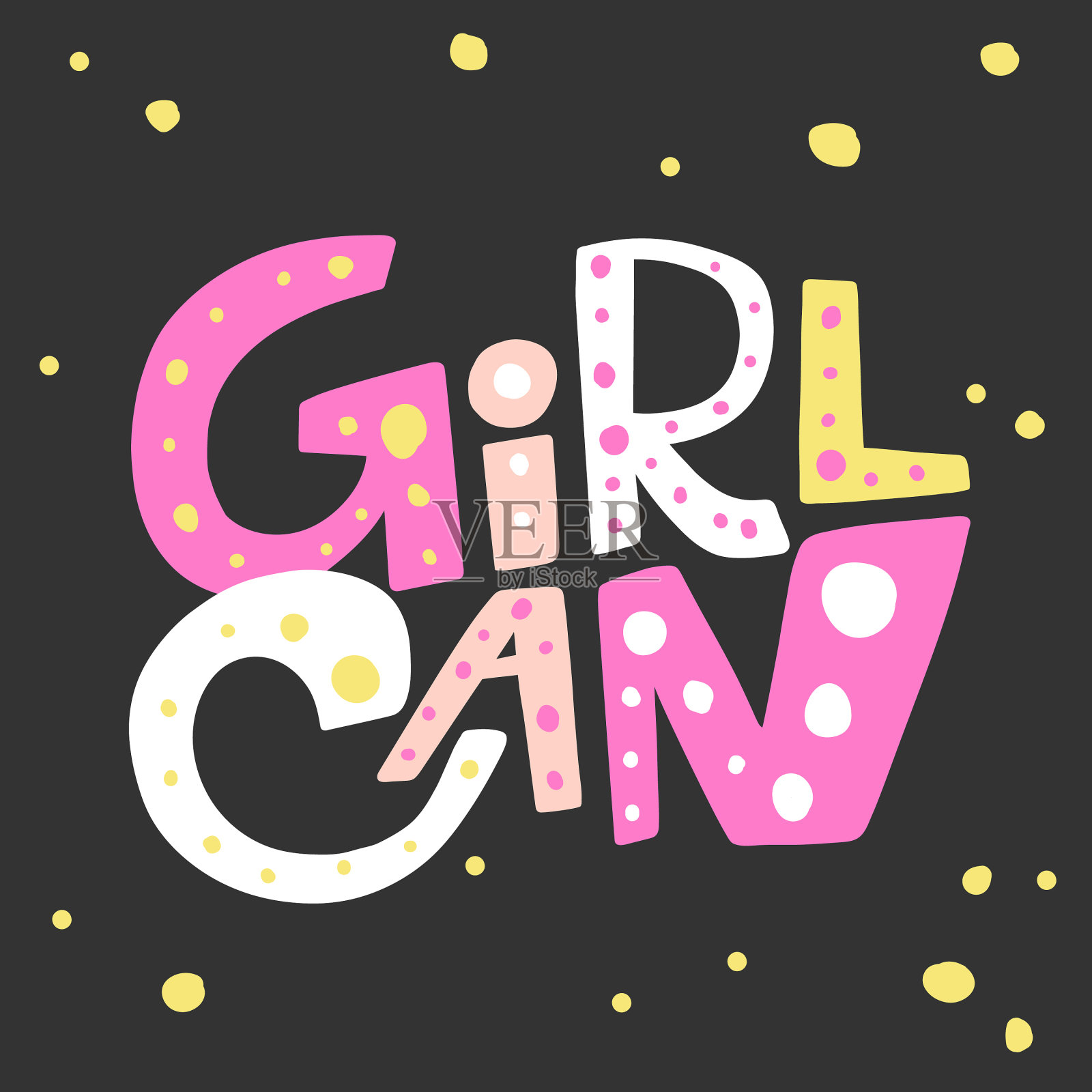 女孩可以贴社交媒体内容插画图片素材