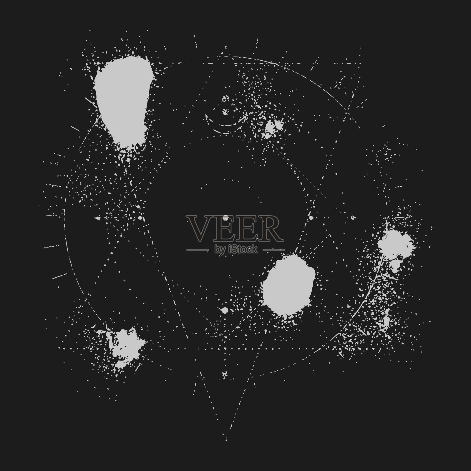 神秘的神秘符号插画图片素材