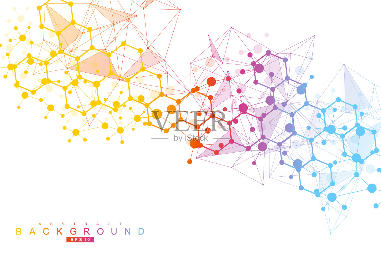 结构分子和通讯DNA原子插画图片素材