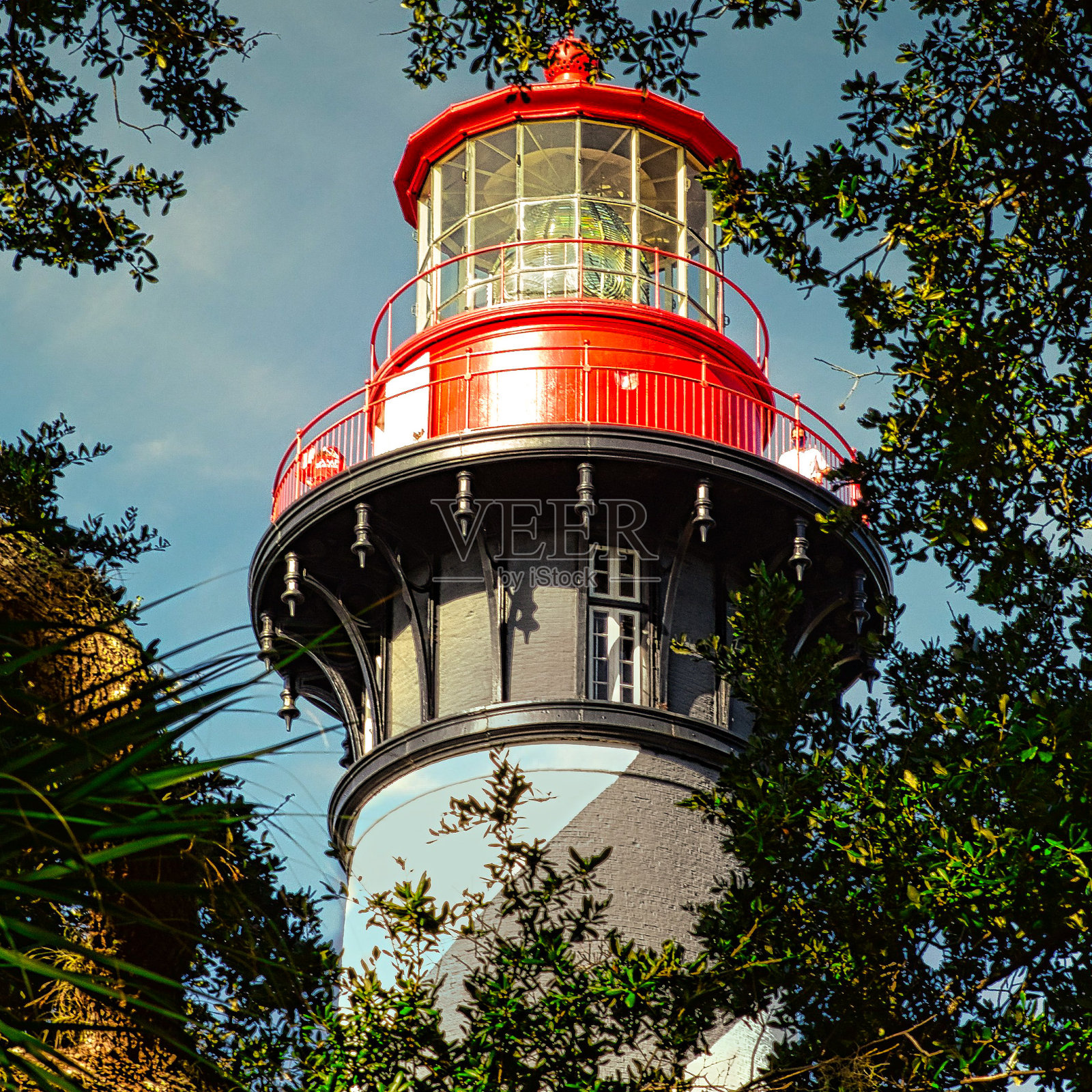 灯塔的光照片摄影图片