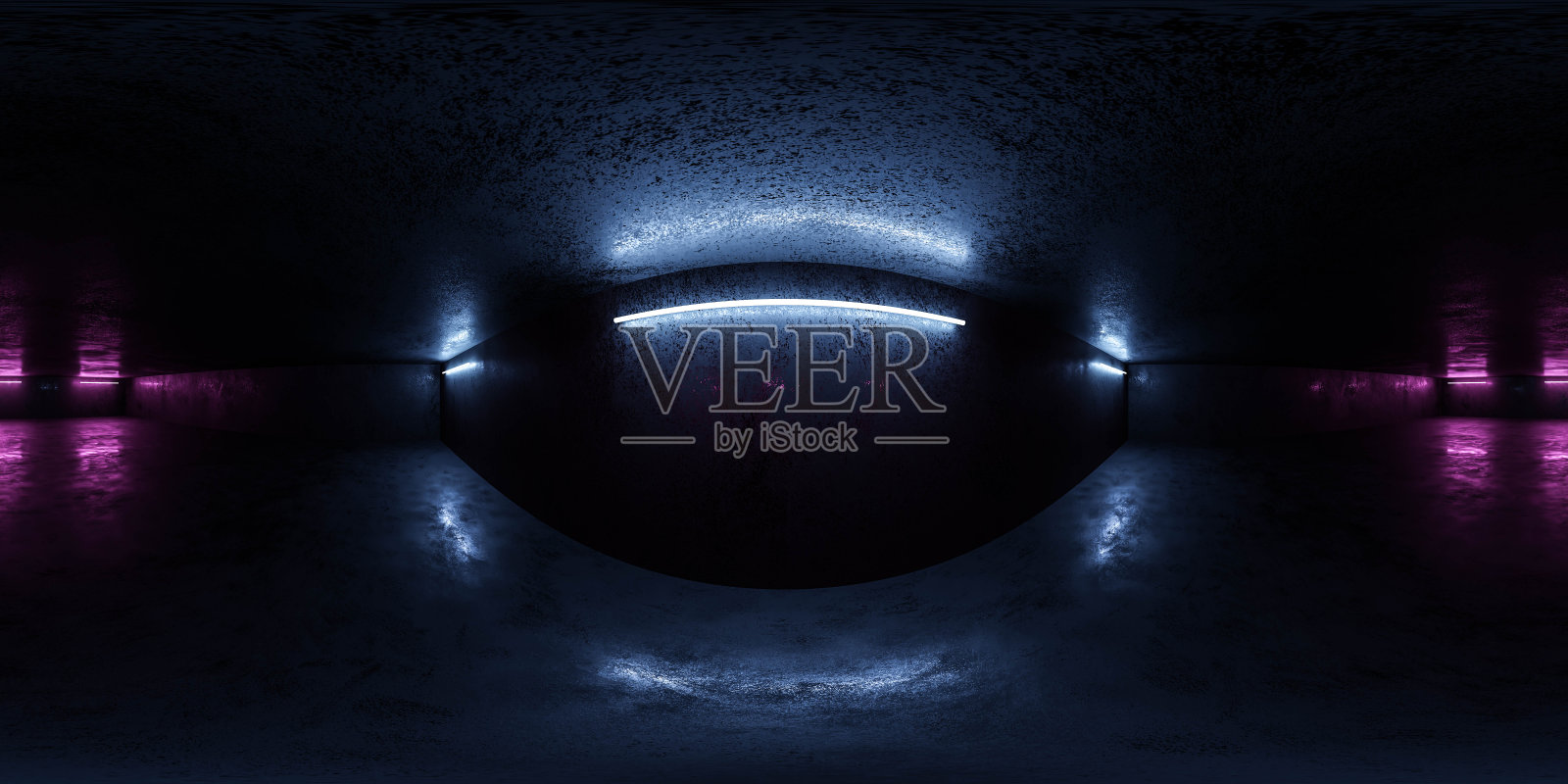 摘要:360度混凝土墙全景grunge工业风格HDR vr设计3d渲染插图照片摄影图片