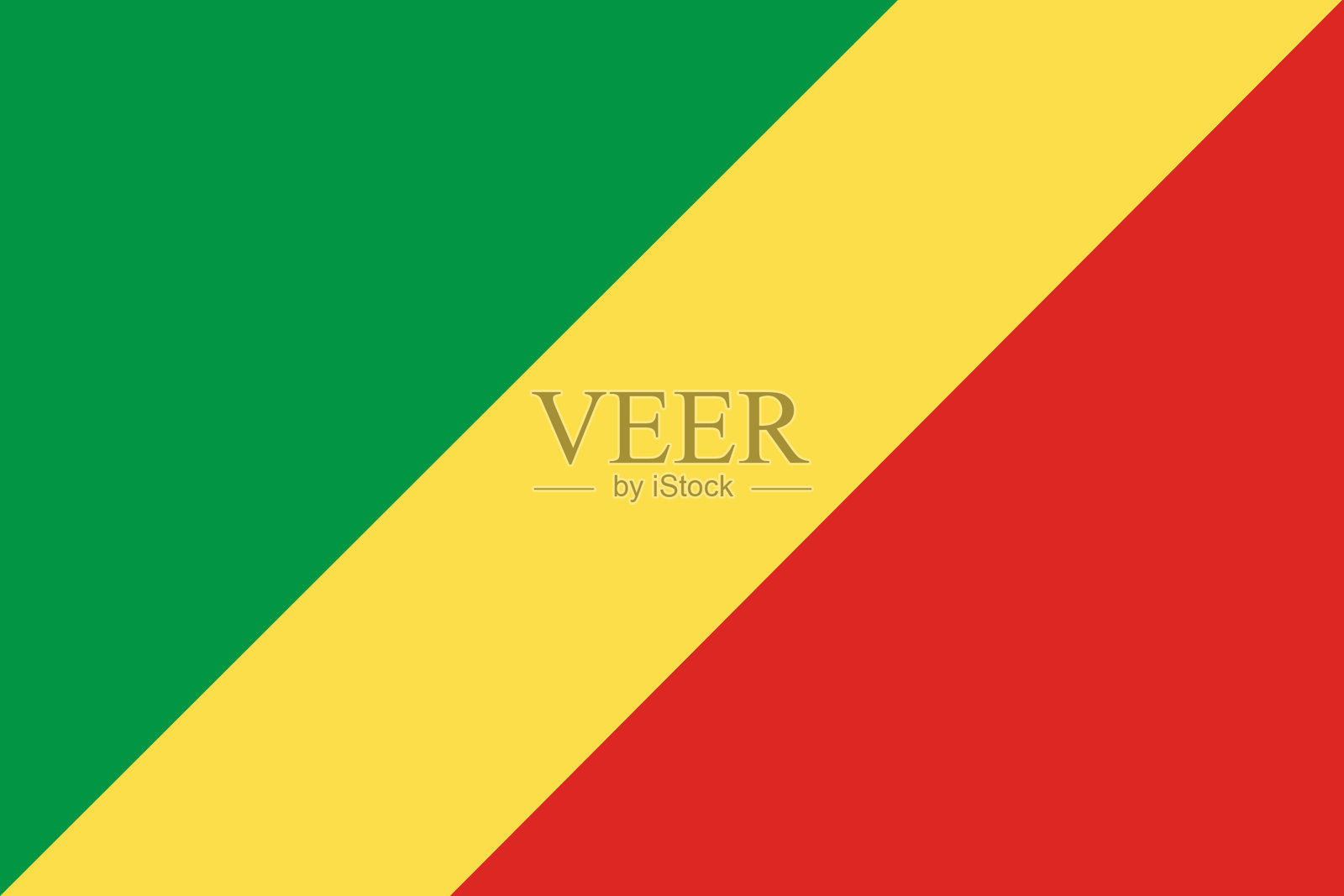 刚果国旗插画图片素材