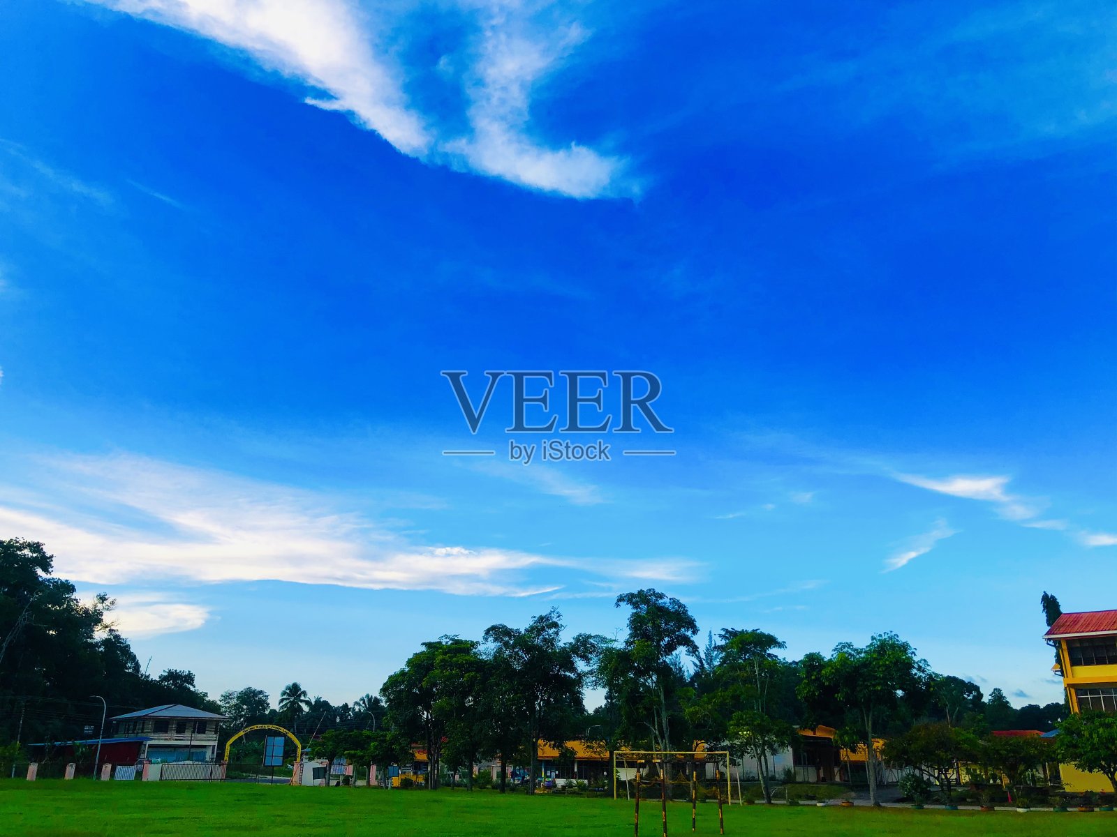 美丽的天空照片摄影图片