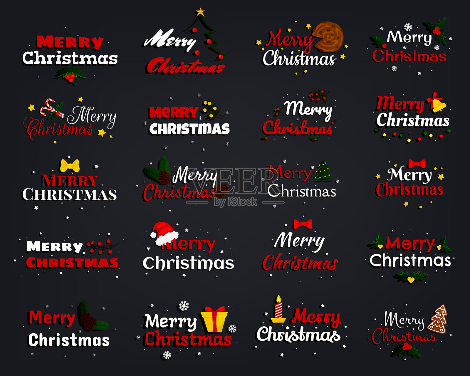 可爱的手绘横幅插画图片素材