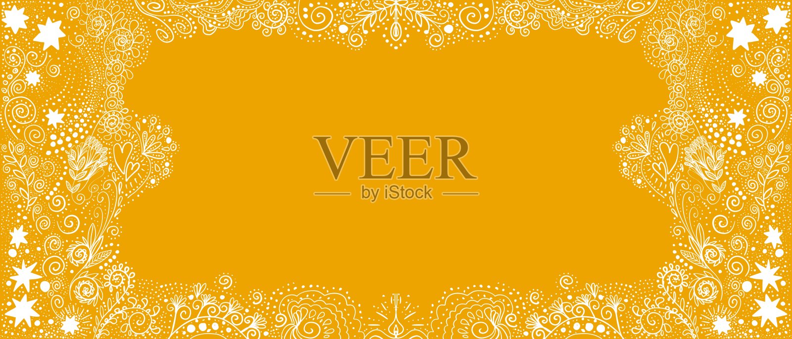 圣诞新年横幅背景插画图片素材