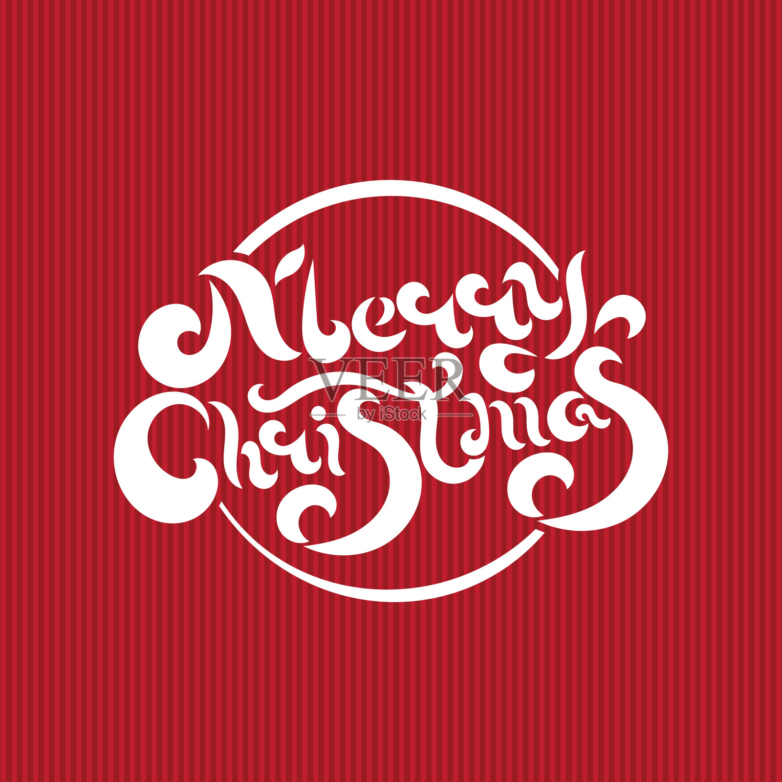 圣诞快乐，恭贺新禧插画图片素材