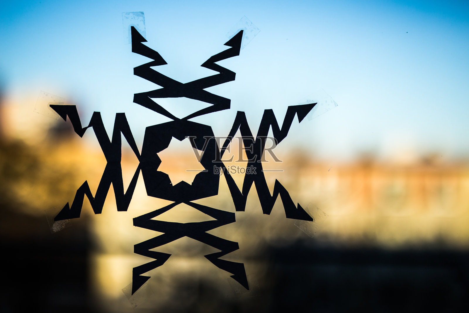 圣诞星星，圣诞装饰品，圣诞装饰品照片摄影图片