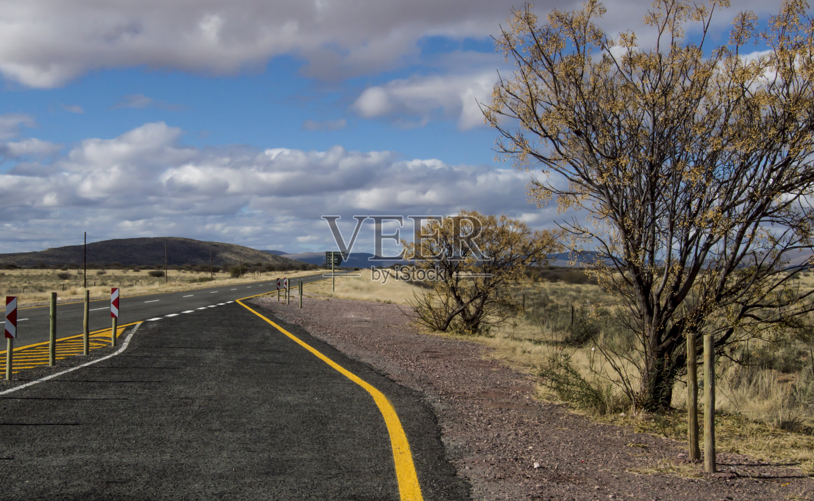 卡拉哈里公路和景观照片摄影图片