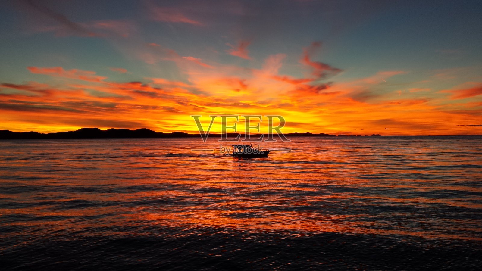 难忘的日落照片摄影图片