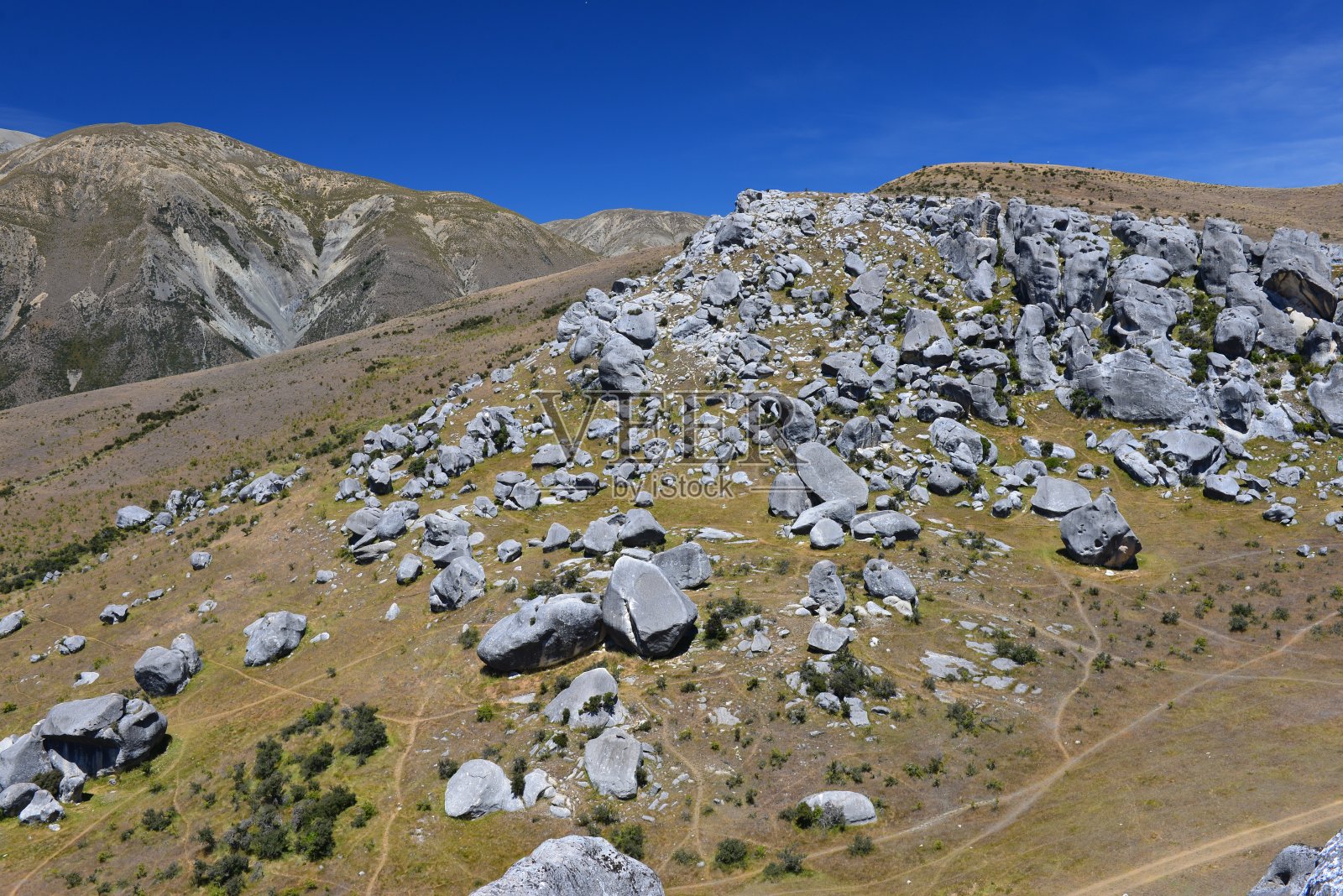 亚瑟山口国家公园的城堡山照片摄影图片