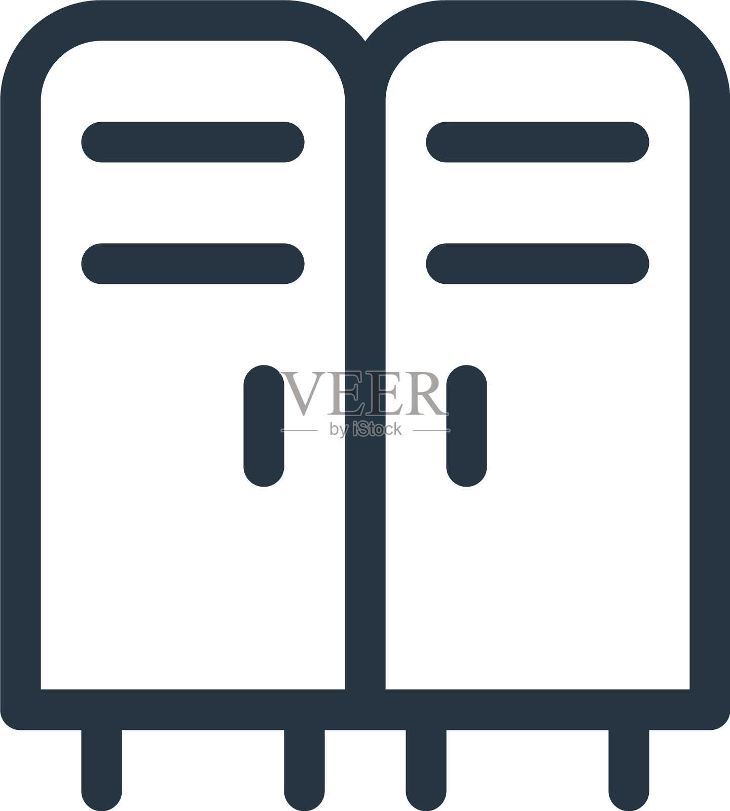 储物柜图标储物柜可编辑的行程储物柜图标素材