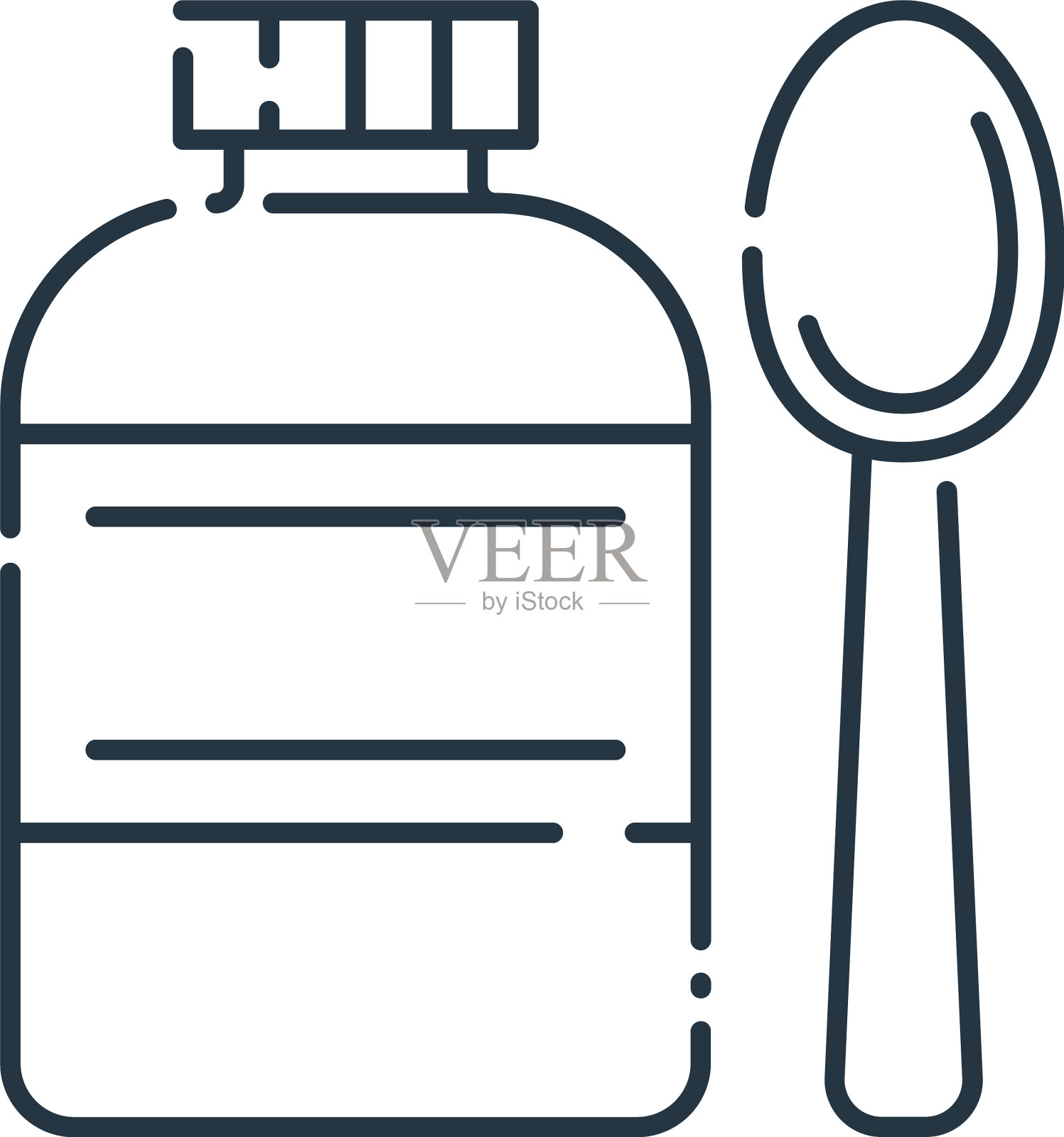 医药图标孤立在白色背景图标素材