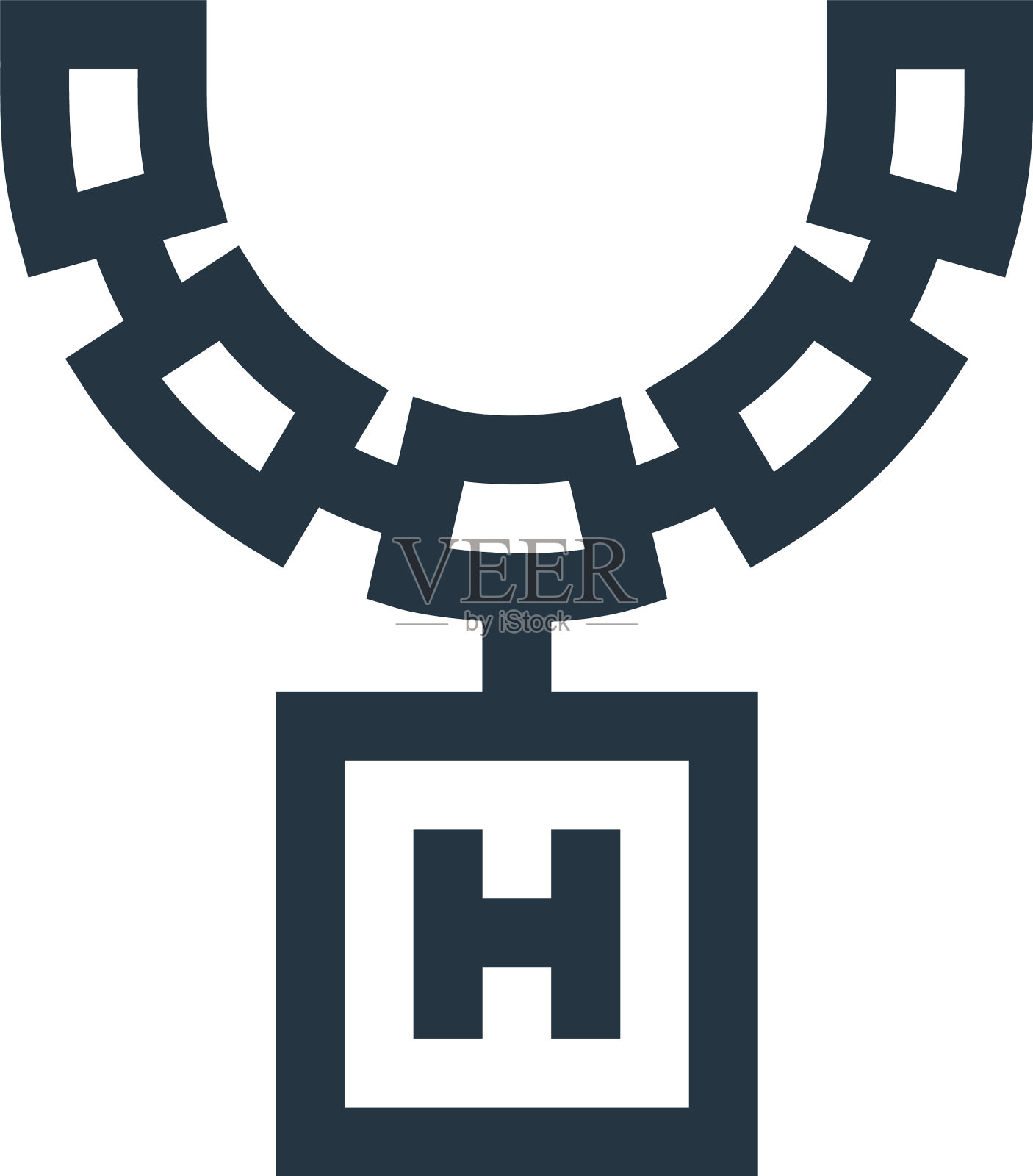 项链图标项链可编辑stroke项链图标素材