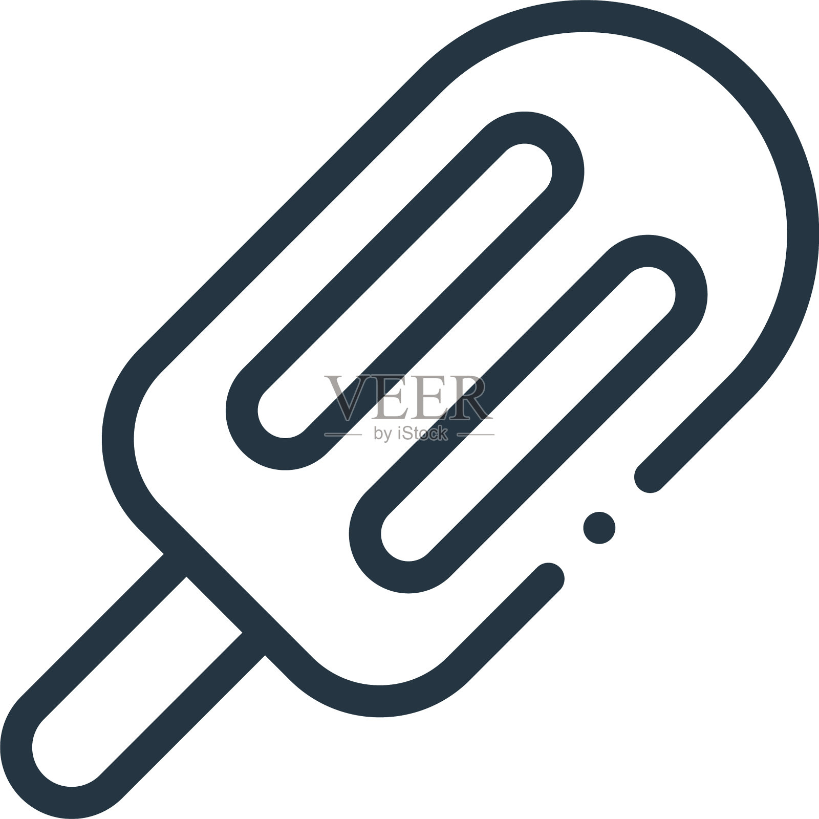 冰淇淋图标冰淇淋可编辑击冰设计元素图片