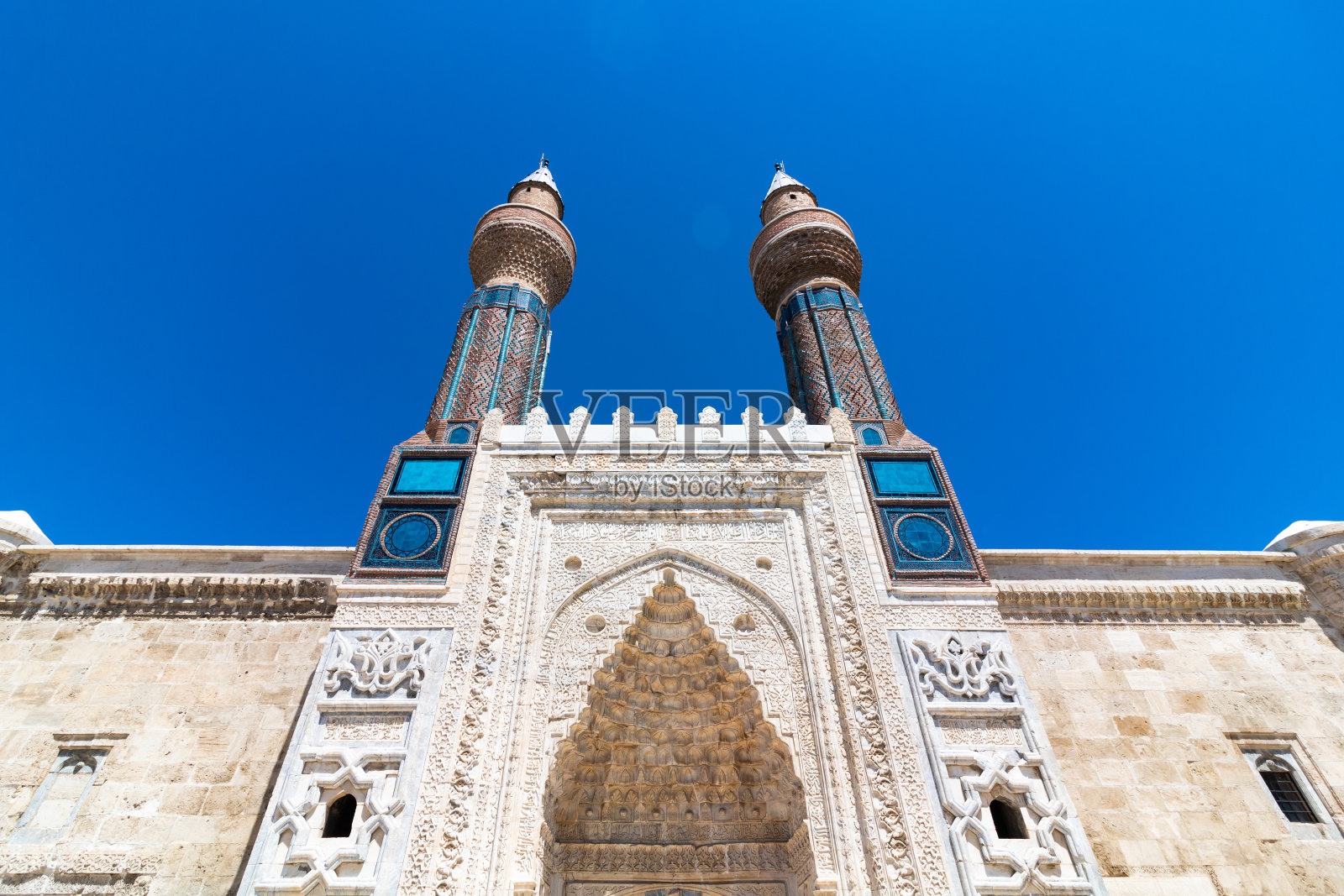土耳其西瓦斯的戈克梅德雷塞照片摄影图片