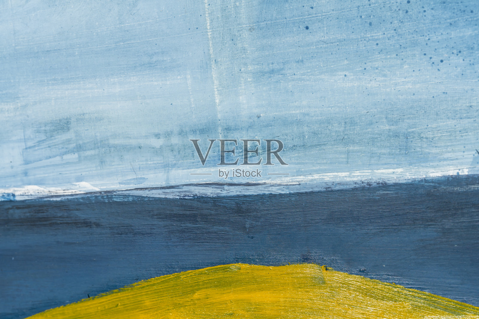 蓝色的抽象的艺术作品照片摄影图片