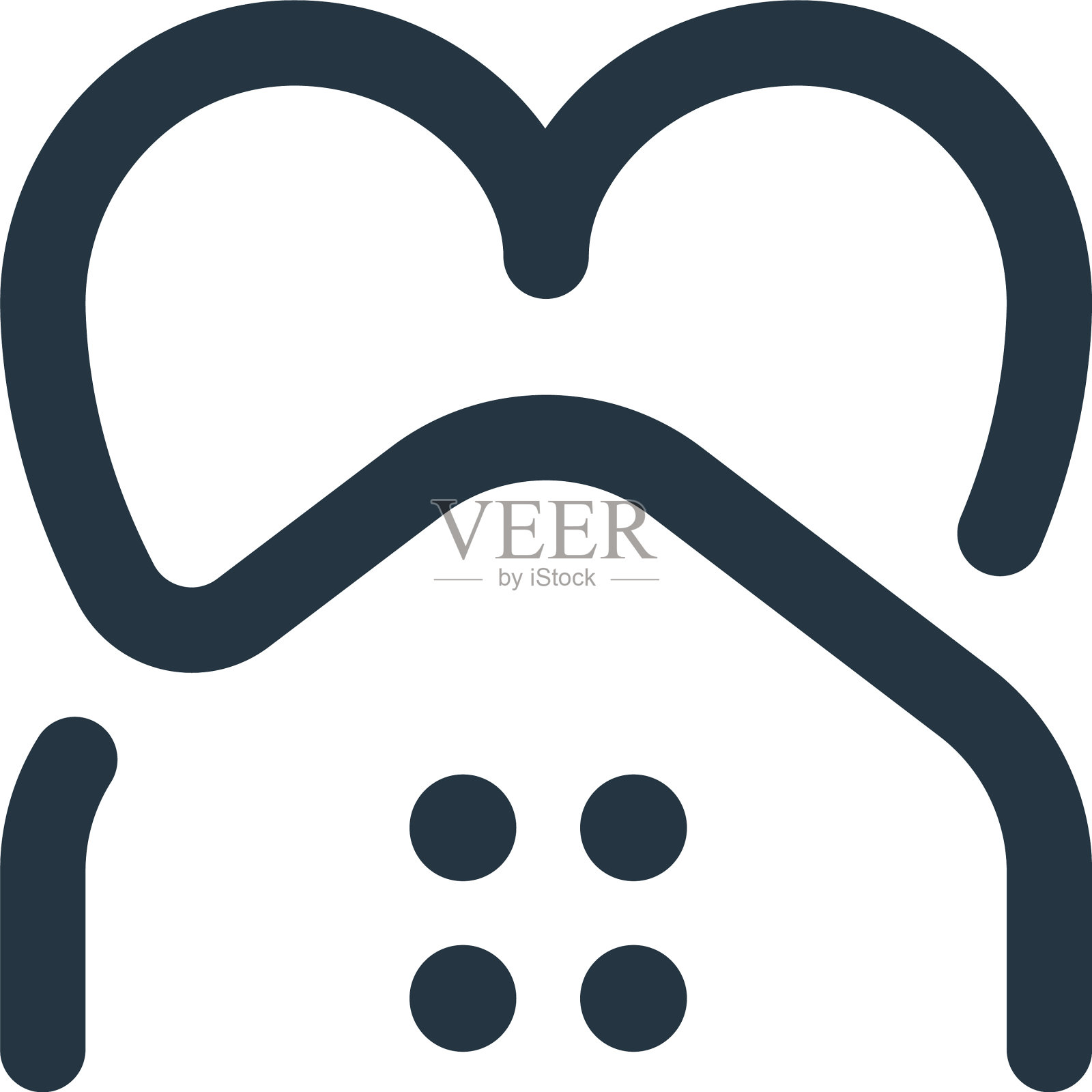 居家图标孤立的白色背景图标素材