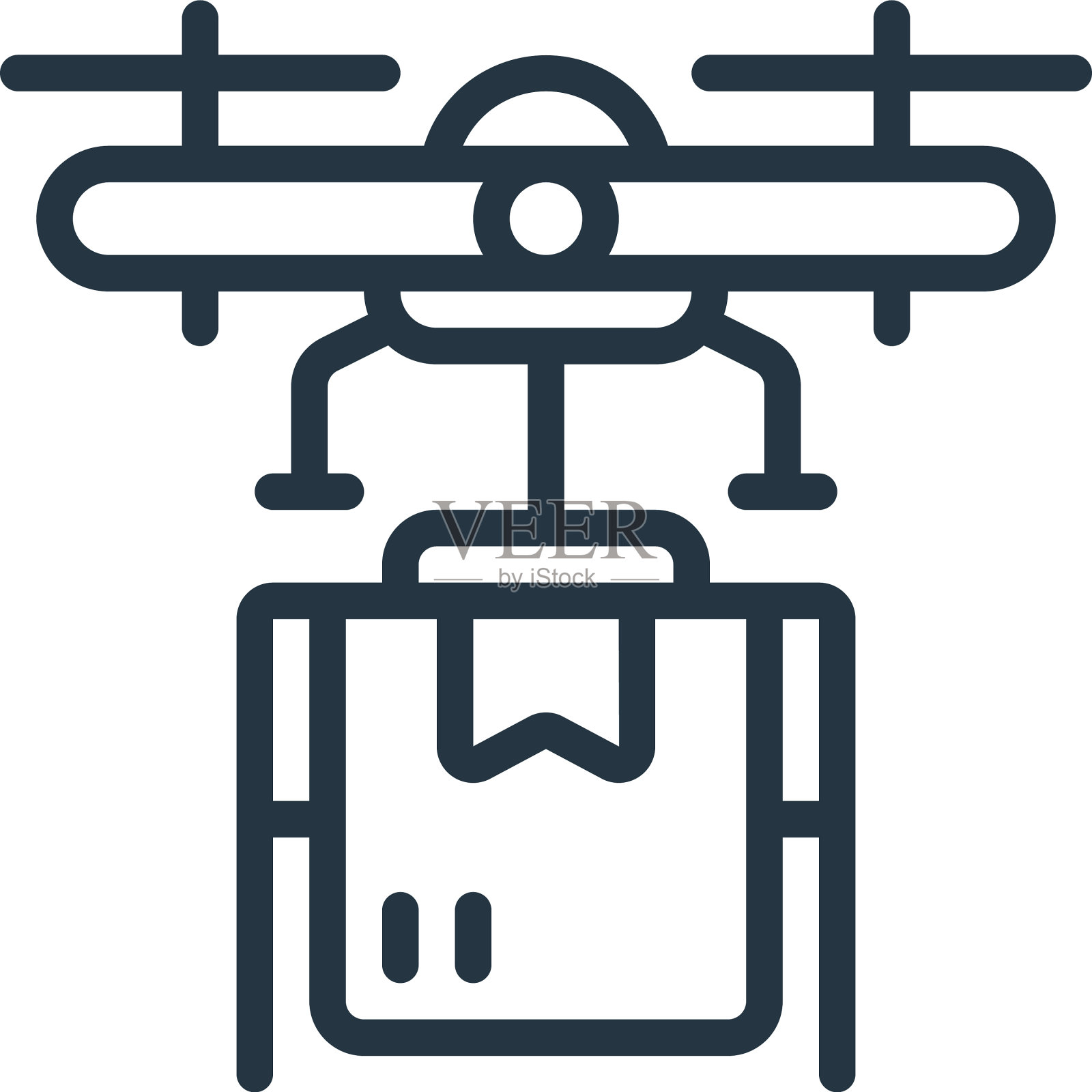 无人机投递图标无人机投递可编辑图标素材