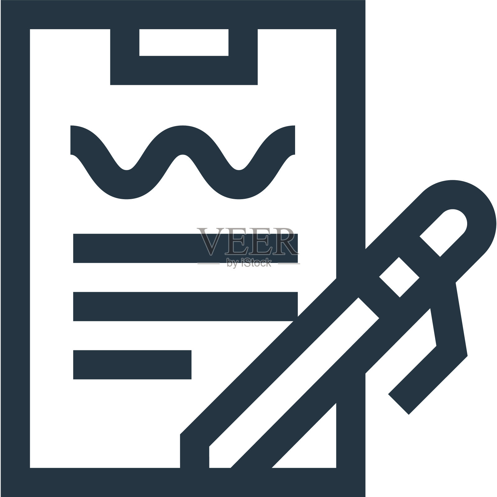 分析图标分析可编辑笔画分析图标素材