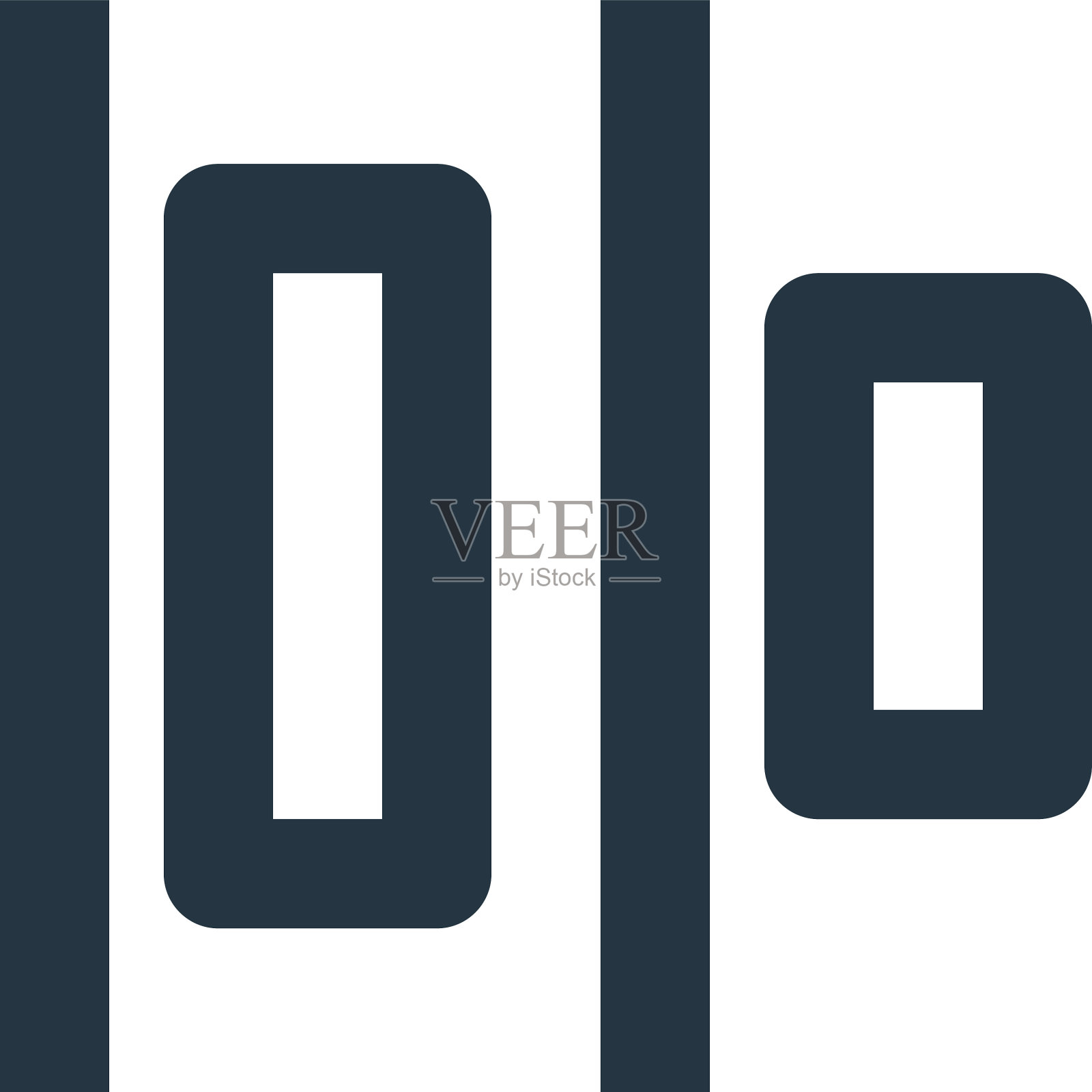 对齐图标对齐可编辑的笔画对齐线性插画图片素材