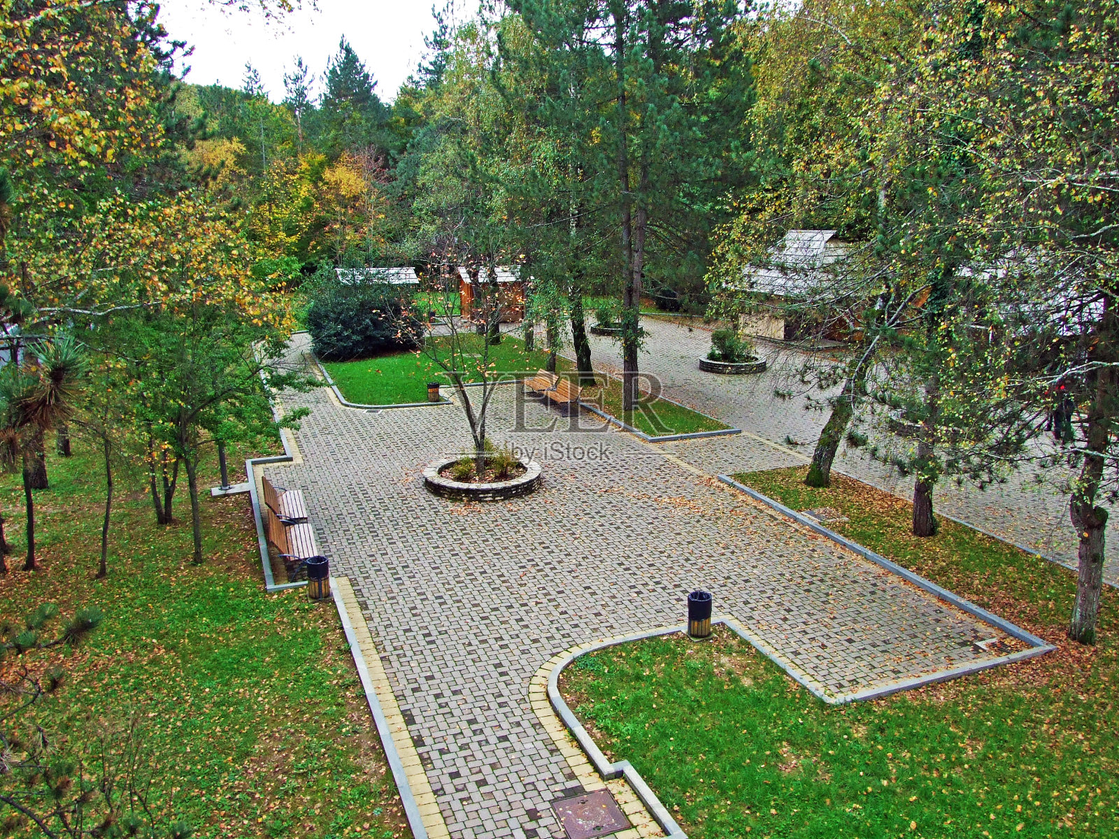 Plitvicka jezera，联合国教科文组织自然世界遗产——克罗地亚Plitvica (Kroatien / Croazia / Hrvatska)照片摄影图片