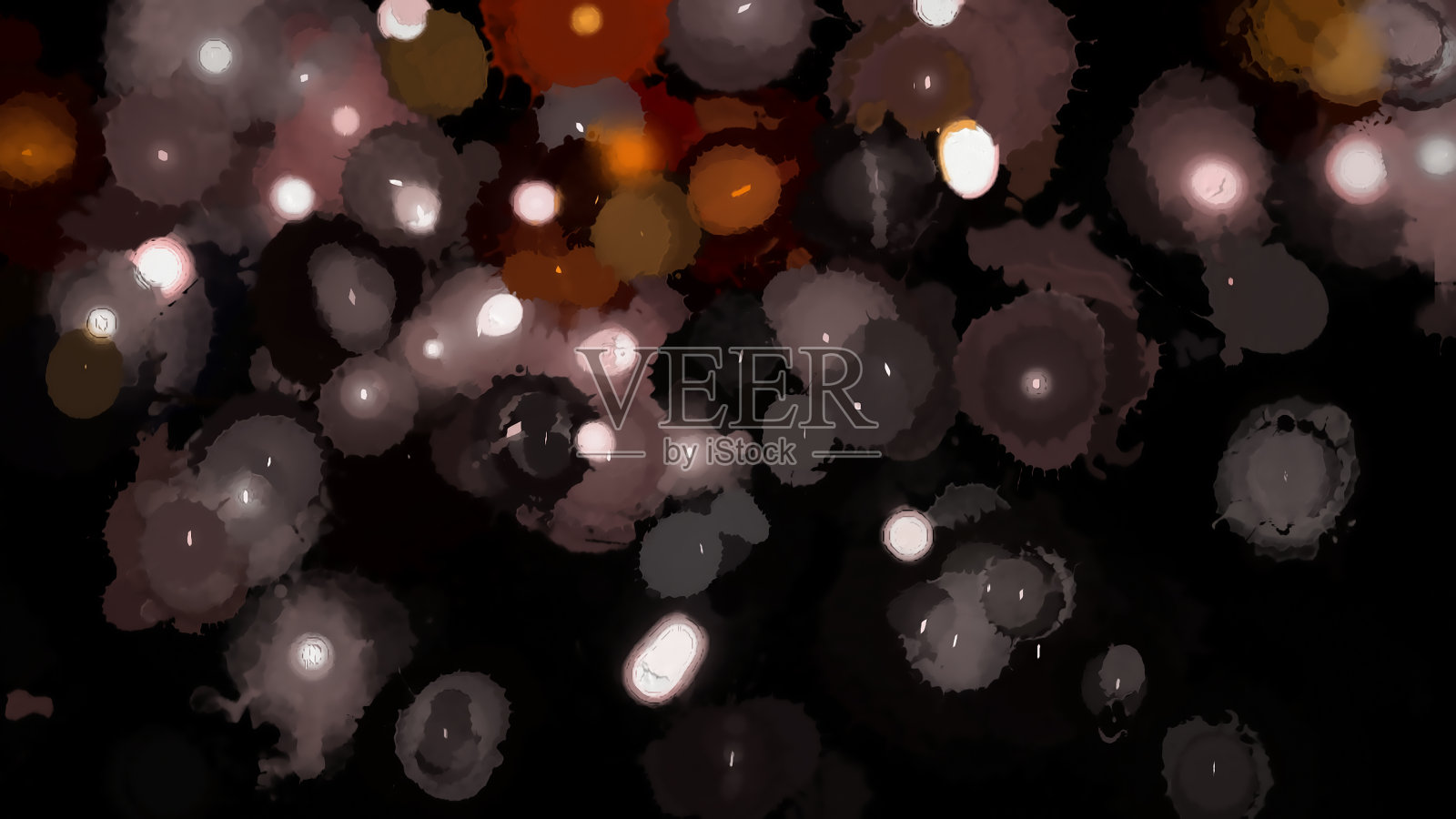 数字渲染充满活力的视频插画图片素材