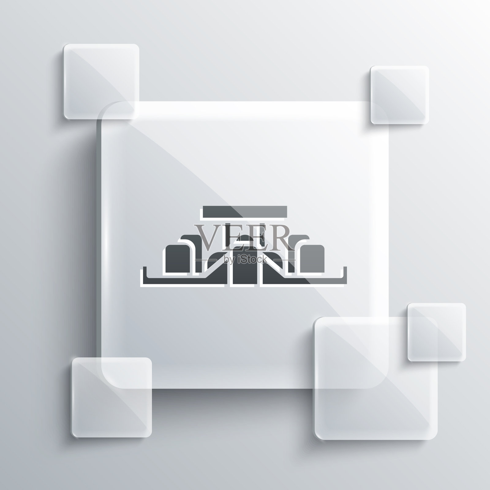 灰色一级方程式赛车图标孤立灰色图标素材