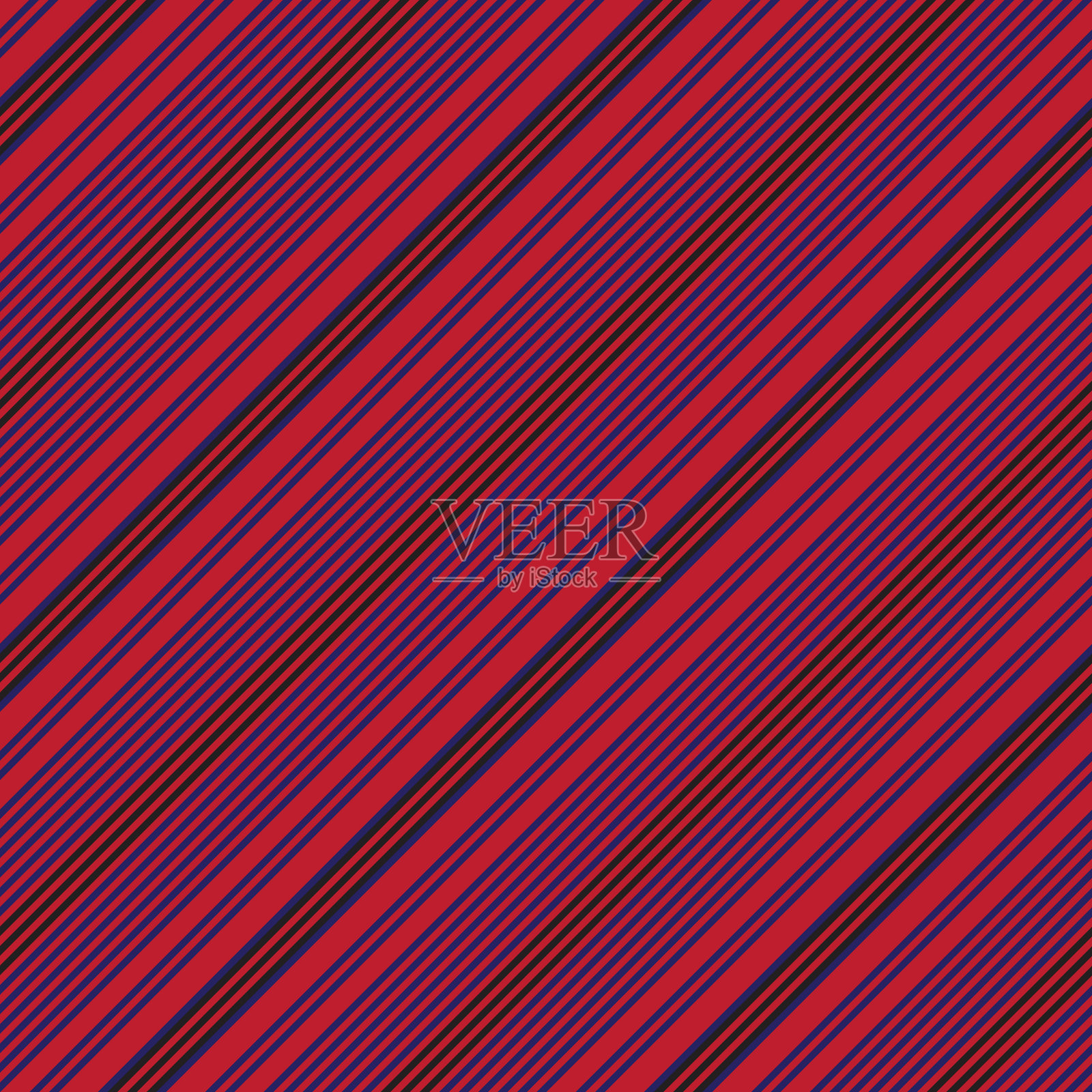 红色条纹无缝图案背景在插画图片素材